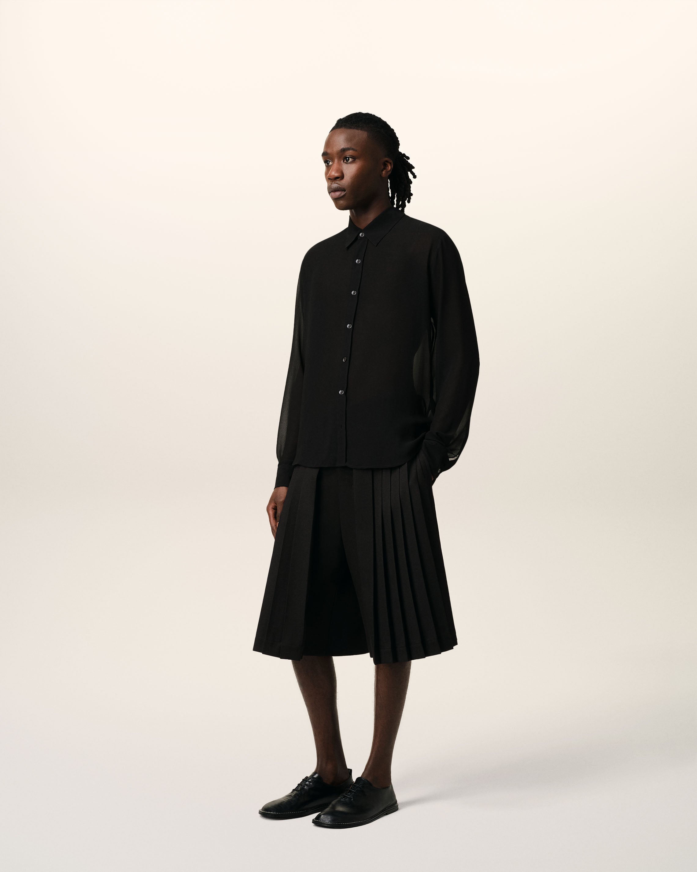 BLACK CLASSIC SHIRT - 6