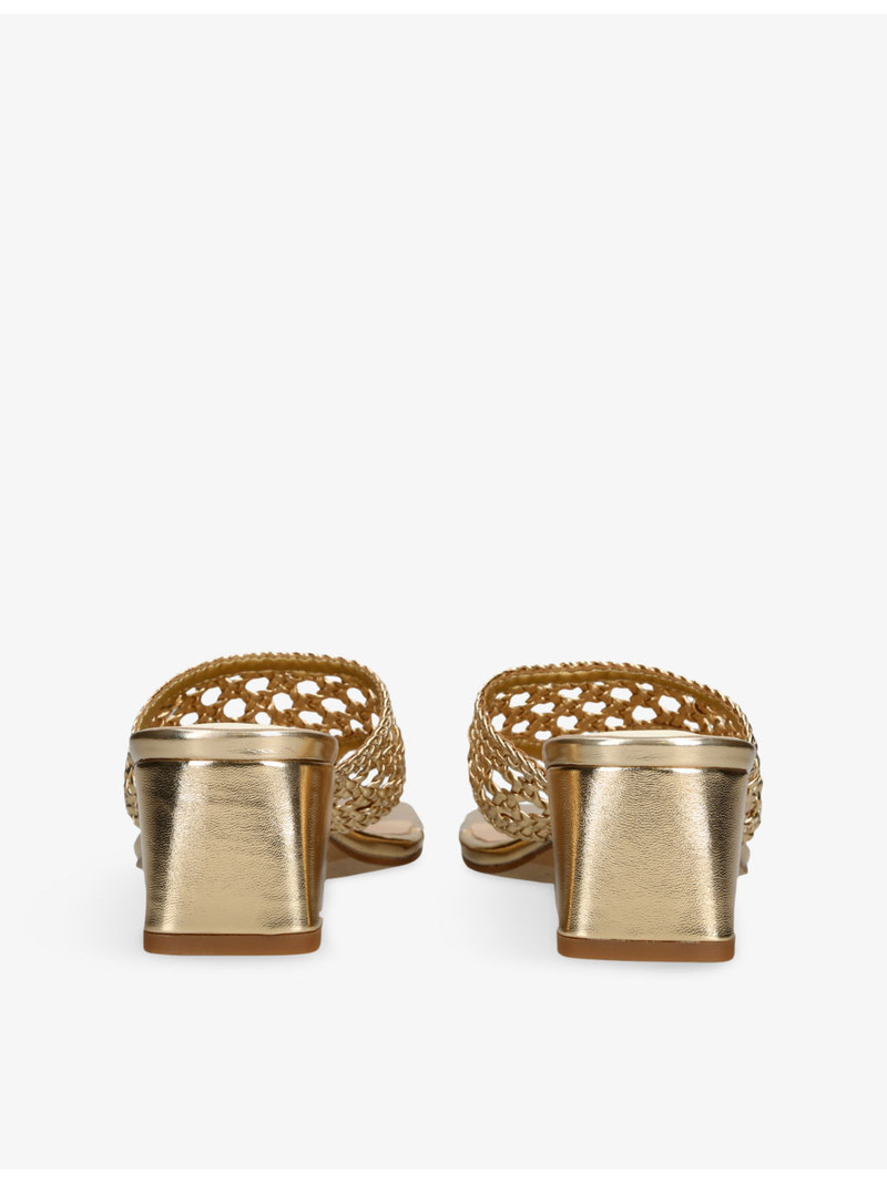 dolce vita Barlo Woven Heeled Sandals outlook