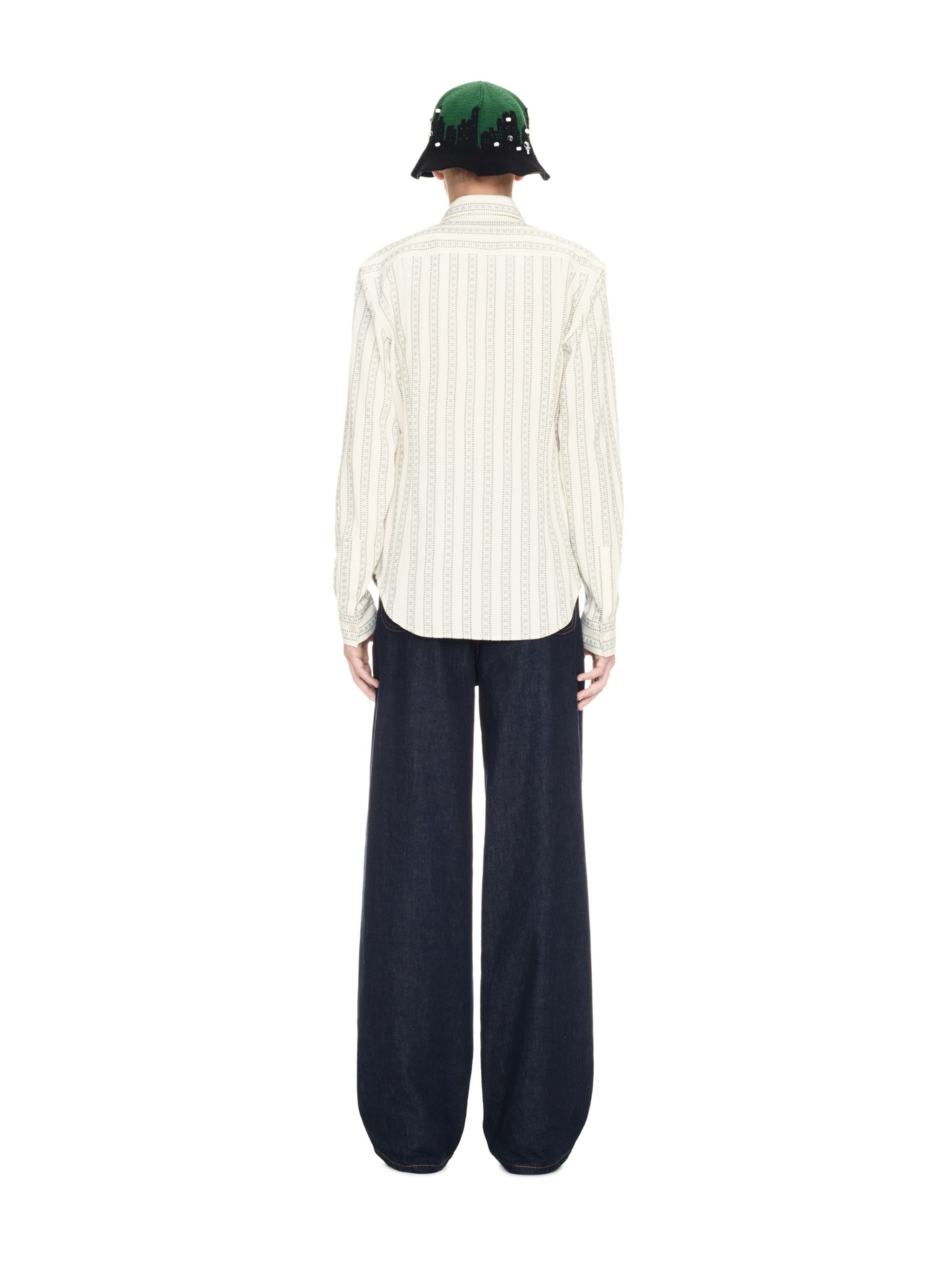 Arrow Stripes Western Shirt - 4