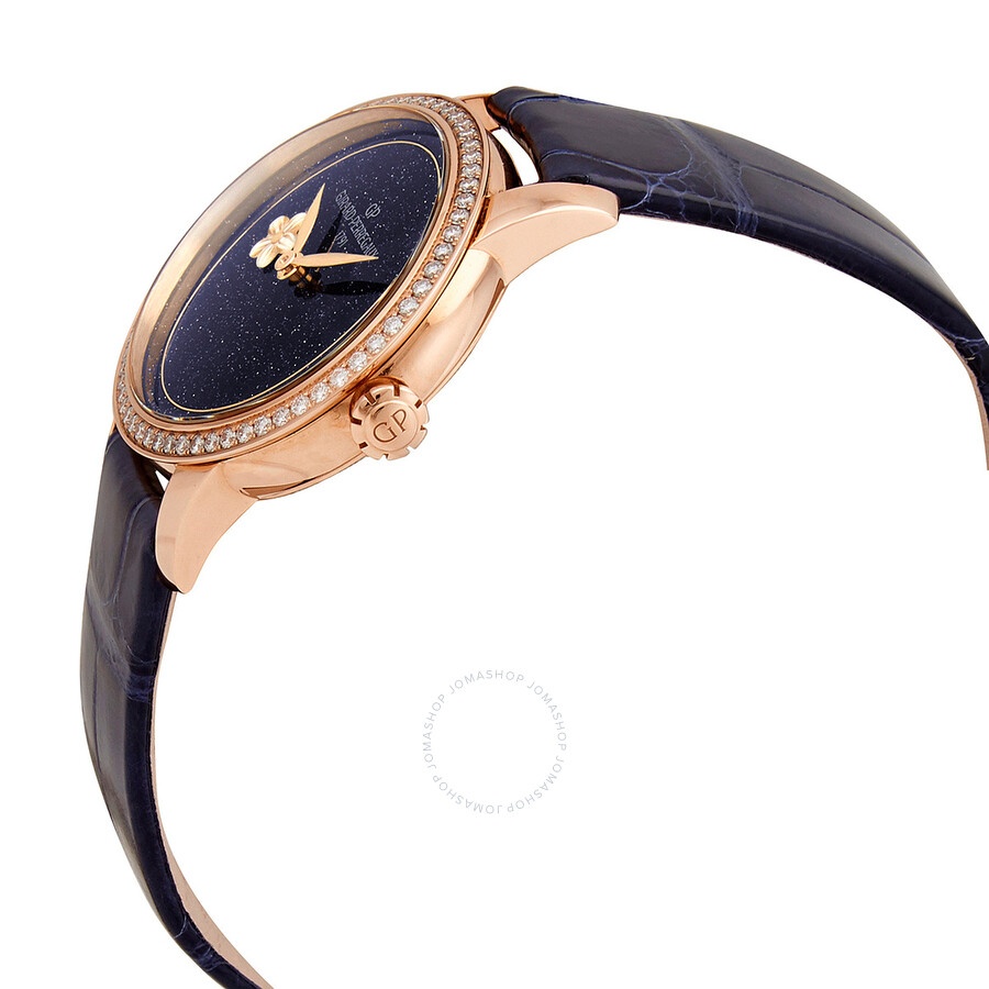 Girard Perregaux Cat's Eye Plum Blossom Automatic Diamond Blue Dial Ladies Watch 80484D52A401-CK4E - 2