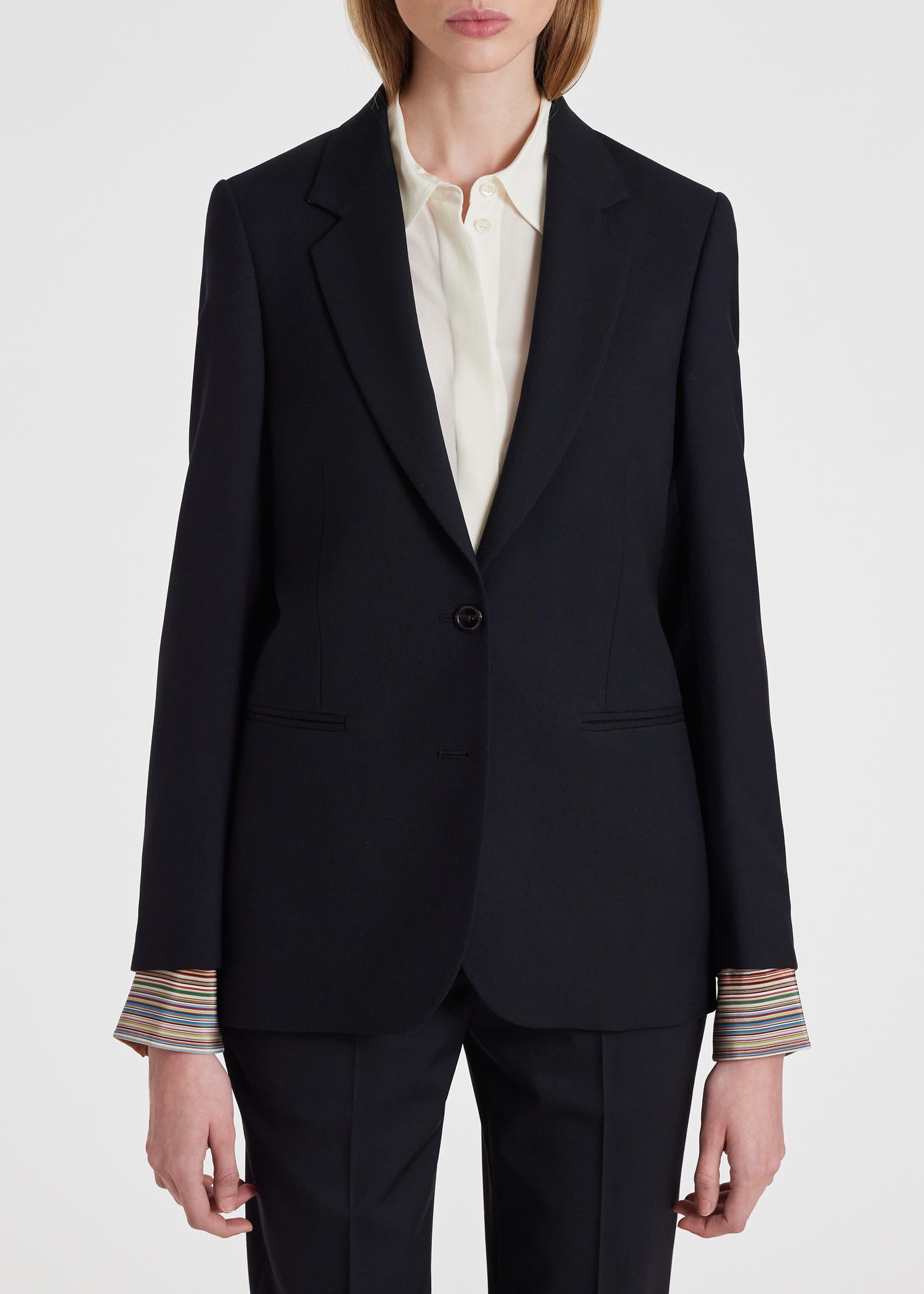 A Suit To Travel In - Two-Button Wool Blazer - 3