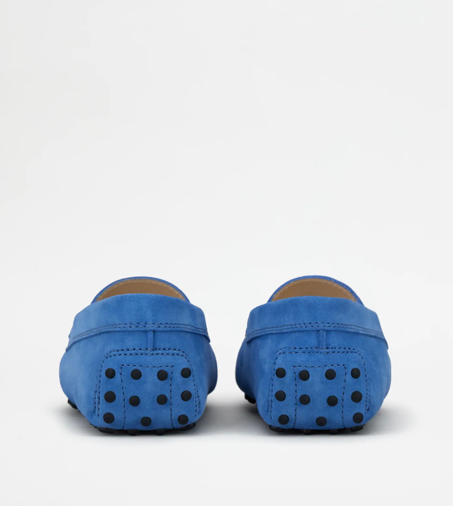 GOMMINO DRIVING SHOES IN SUEDE - BLUE - 2
