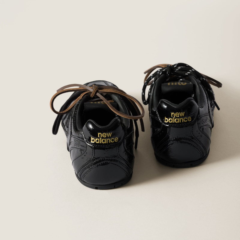 Miu Miu New Balance X Miu Miu 530 SL patent leather sneakers outlook
