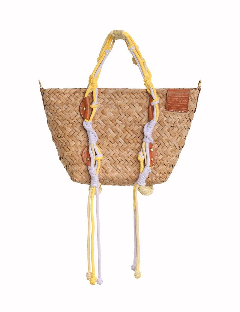 SMALL MACRAME WOVEN BASKET 1