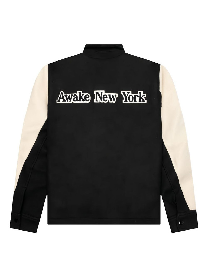 AWAKE NY panelled bomber jacket outlook