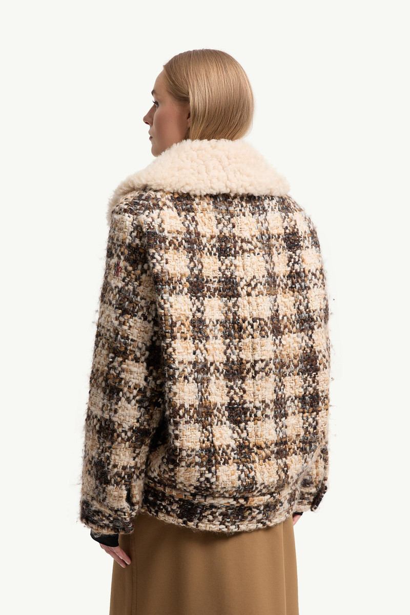 Camlez Wool & Shearling-Trimmed Short Down Jacket 5