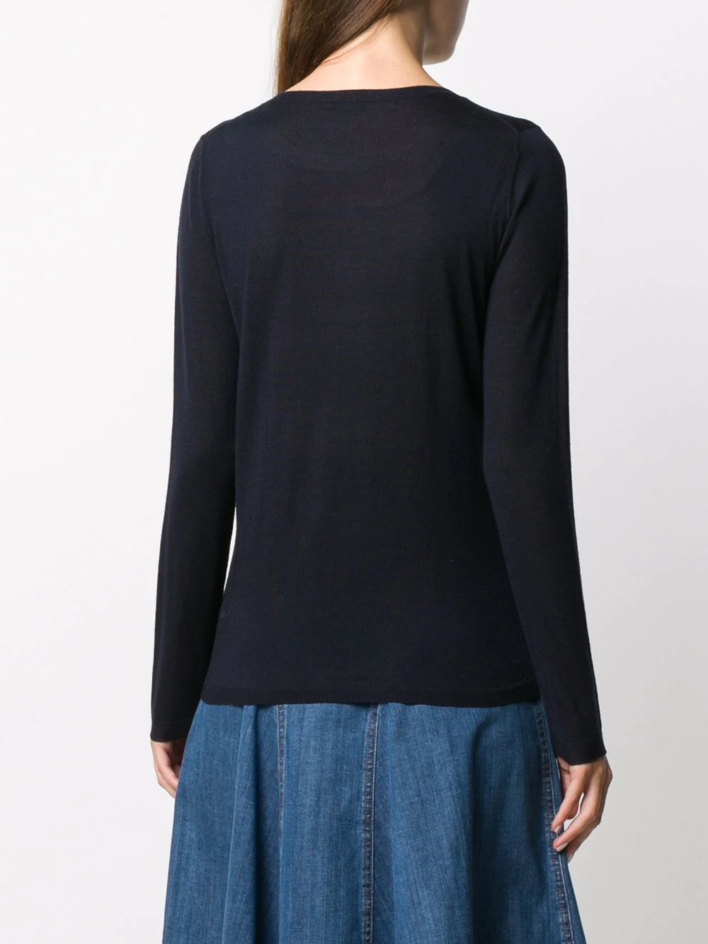 crew-neck wool jumper - 4