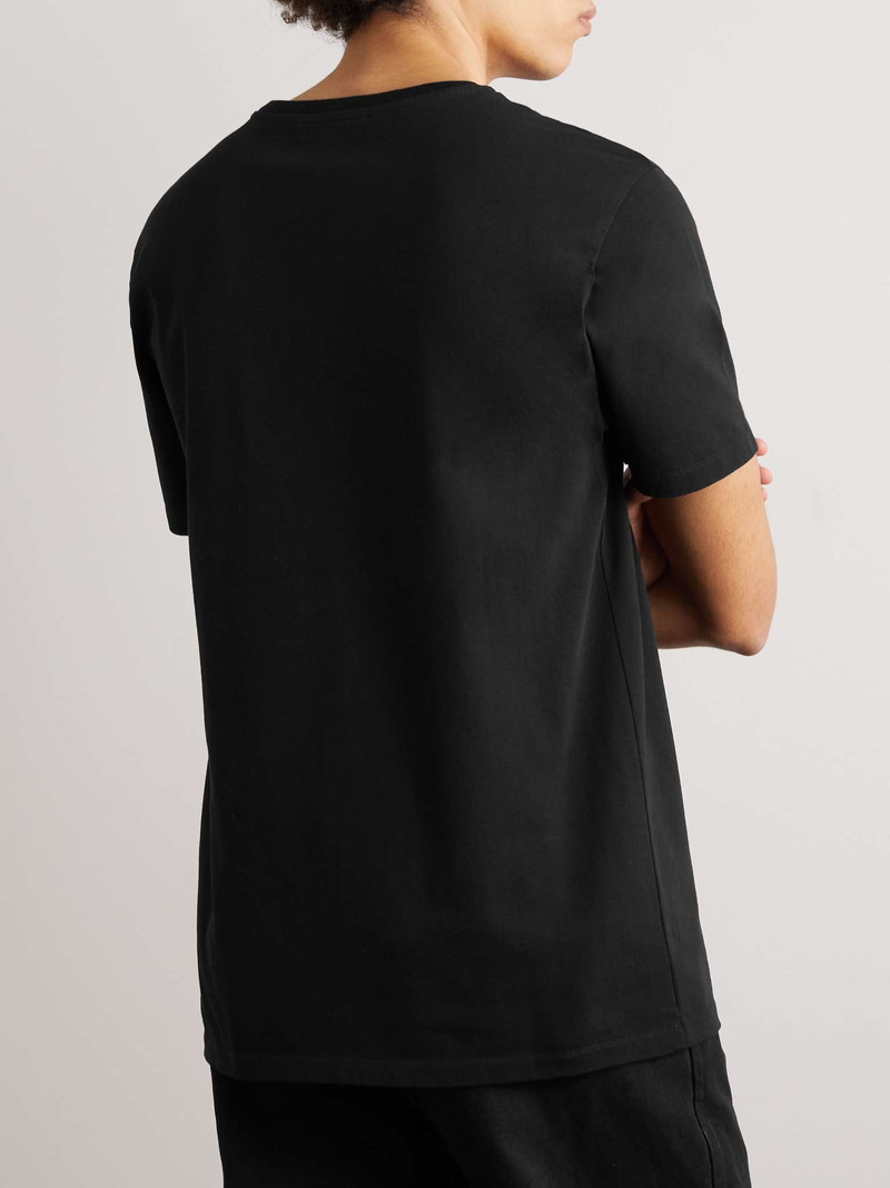 Logo-Embroidered Cotton-Jersey T-Shirt 3