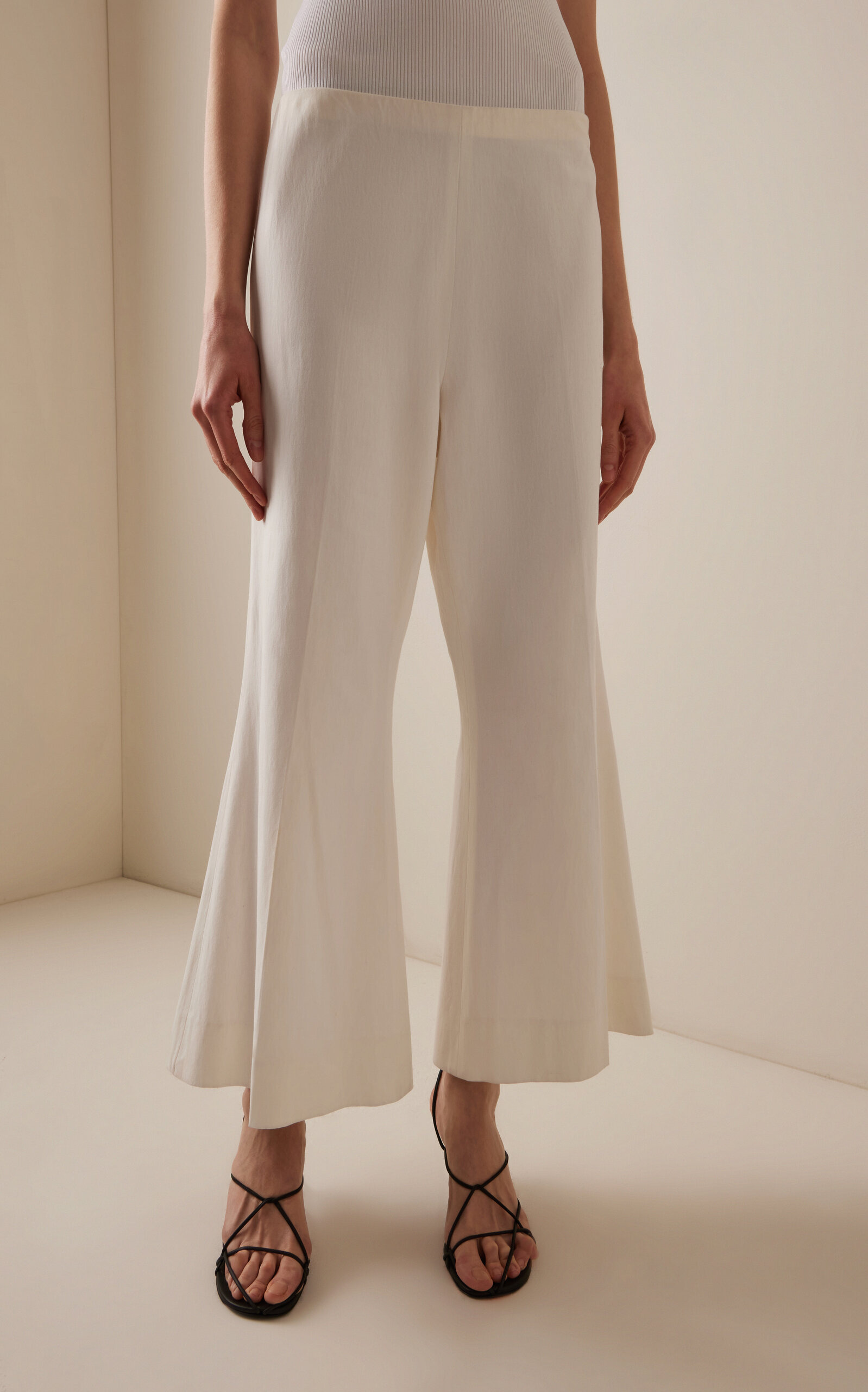 Walter Cotton-Canvas Pants white - 3
