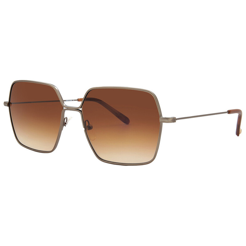 Garrett Leight MEADOW SUN Brunette Square Ladies Sunglasses 4067 ATG-VINBRT/BRNTG 56 3