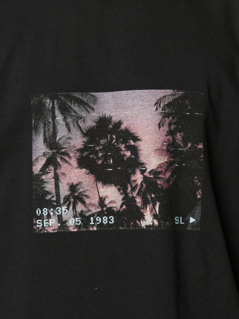 VHS print T-shirt - 5