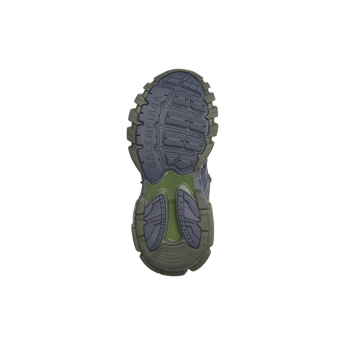 Men's Track Sneaker in Green - 7