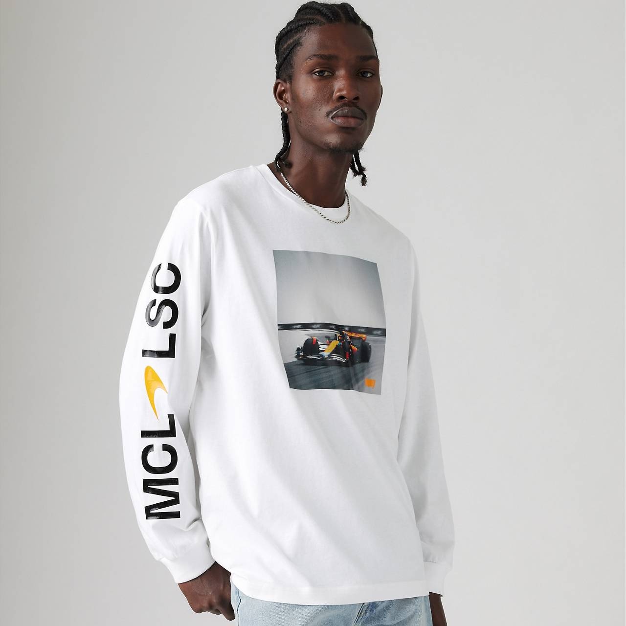 LEVI'S® X MCLAREN RACING LONG-SLEEVE GRAPHIC TEE - 3
