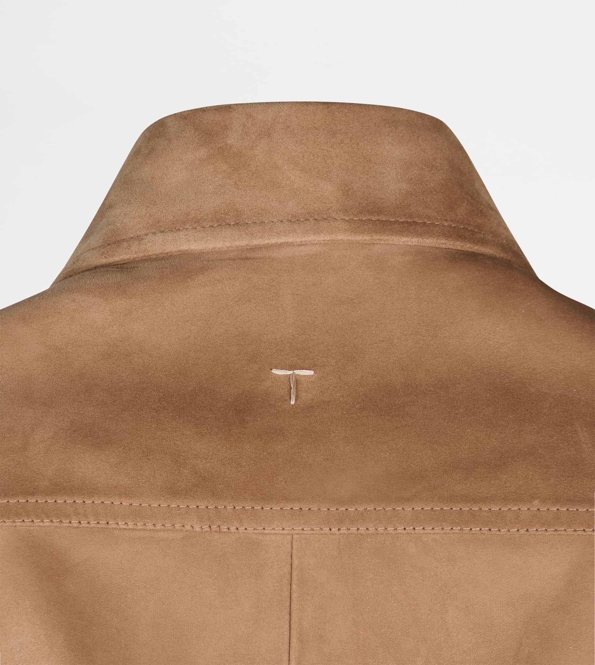 PASHMY SHIRT IN SUEDE - BEIGE - 8