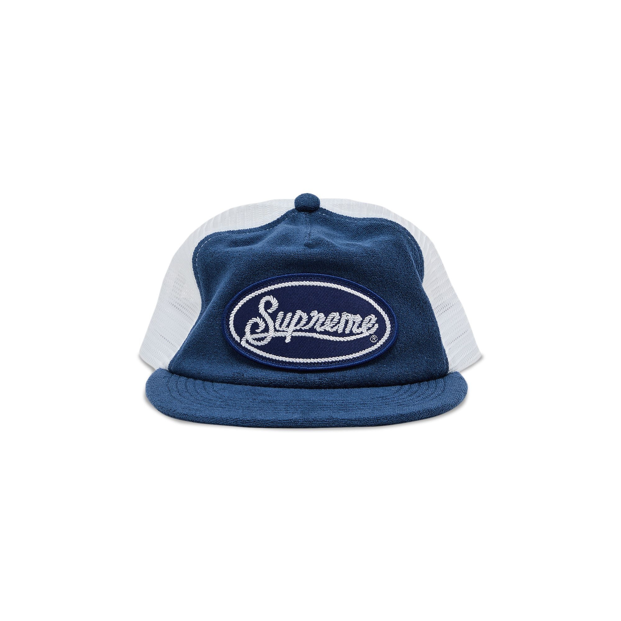 Supreme Terry Mesh Back 5-Panel 'Blue' - 1