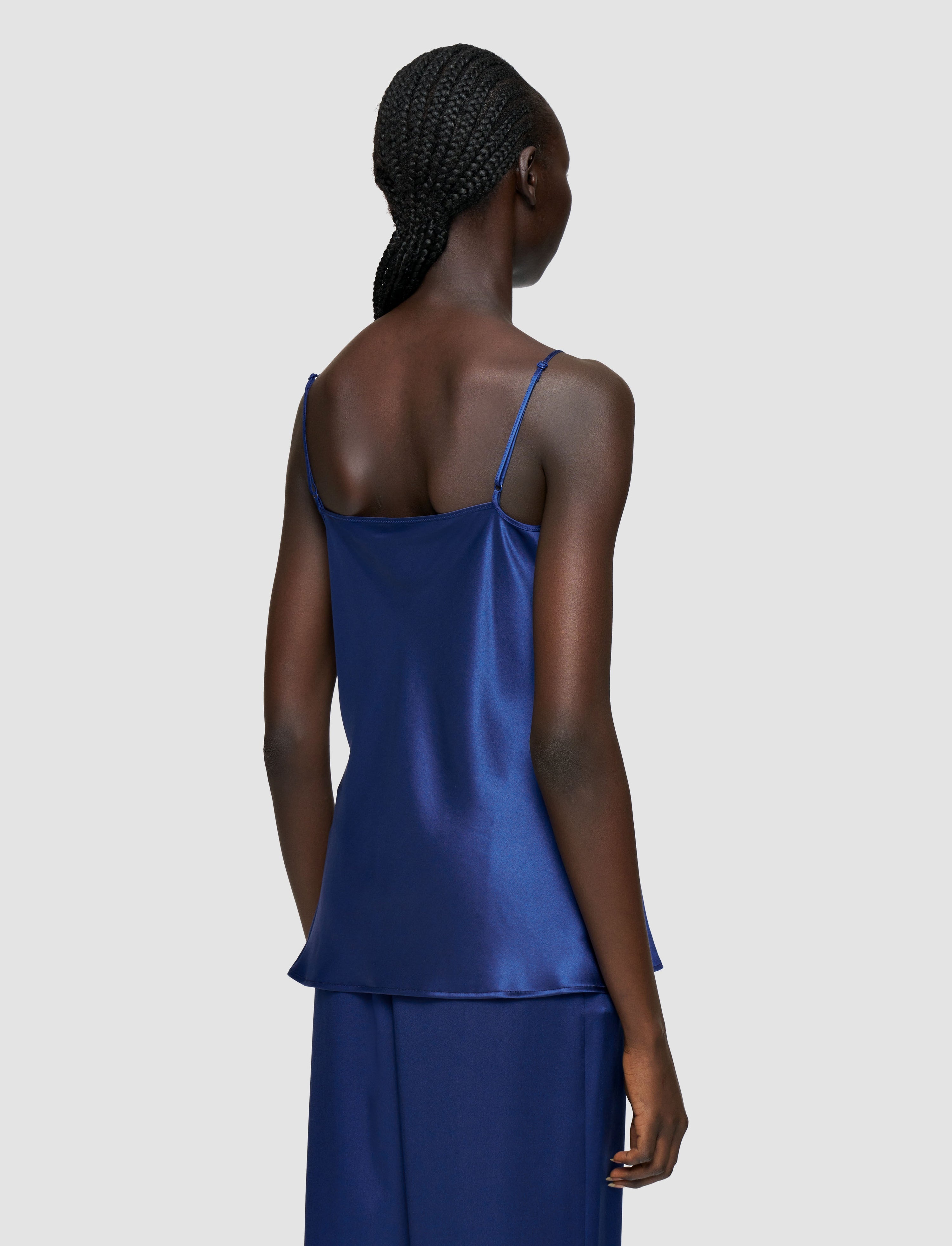 Clea Silk Satin Camisole - 4