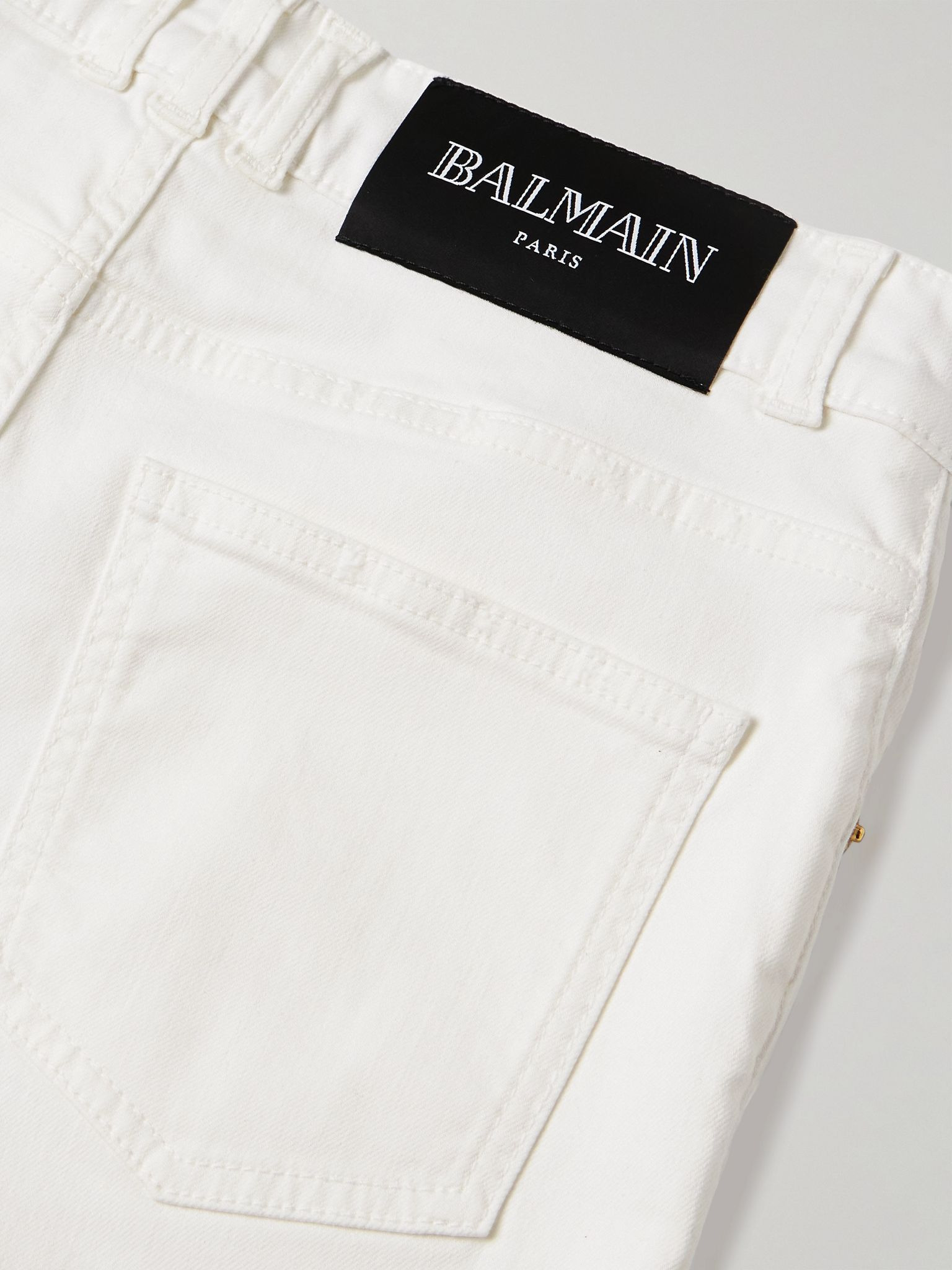 High-rise skinny jeans Off-white - 6