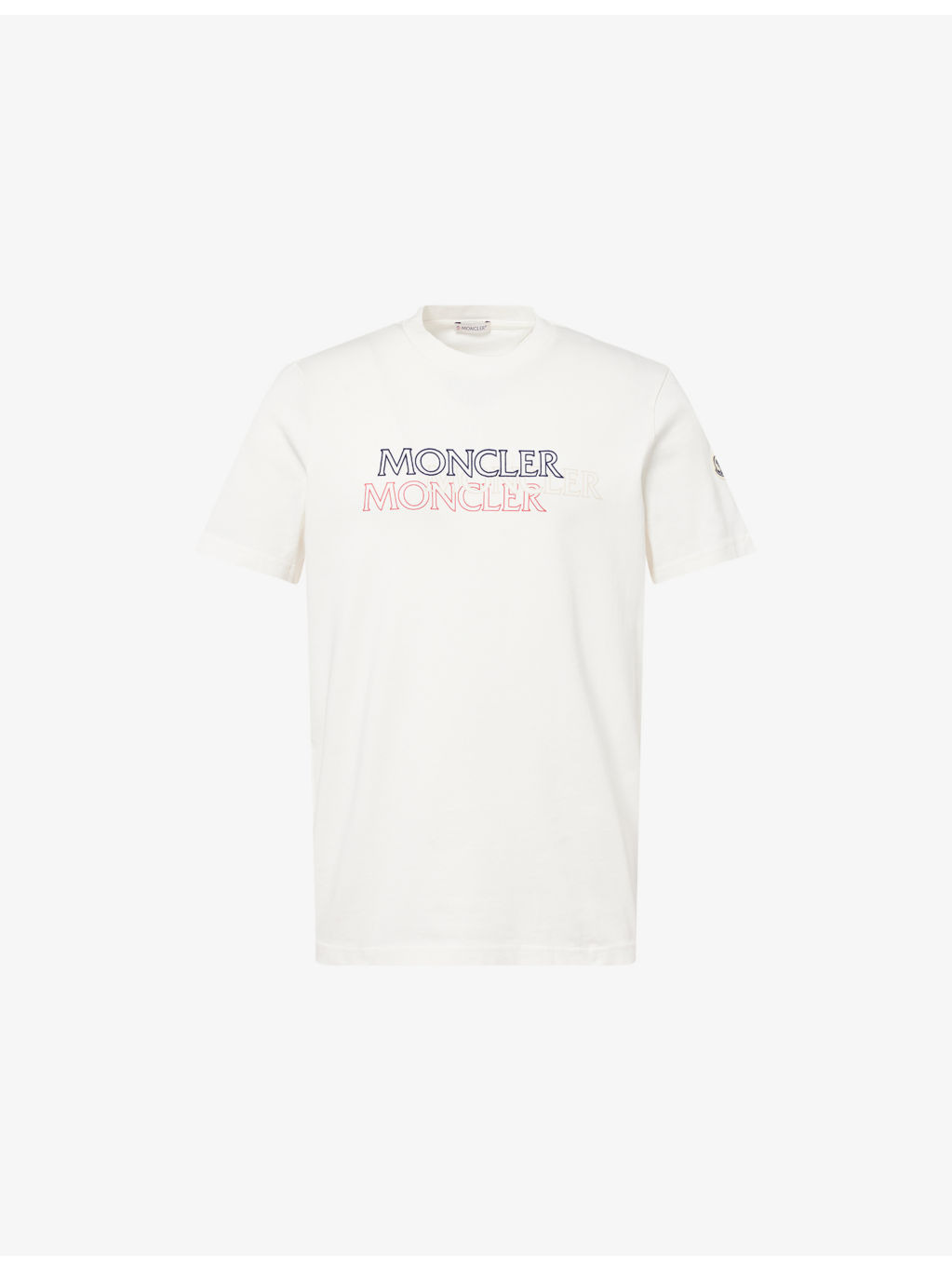 Logo-Print Crewneck Cotton T-Shirt - 1