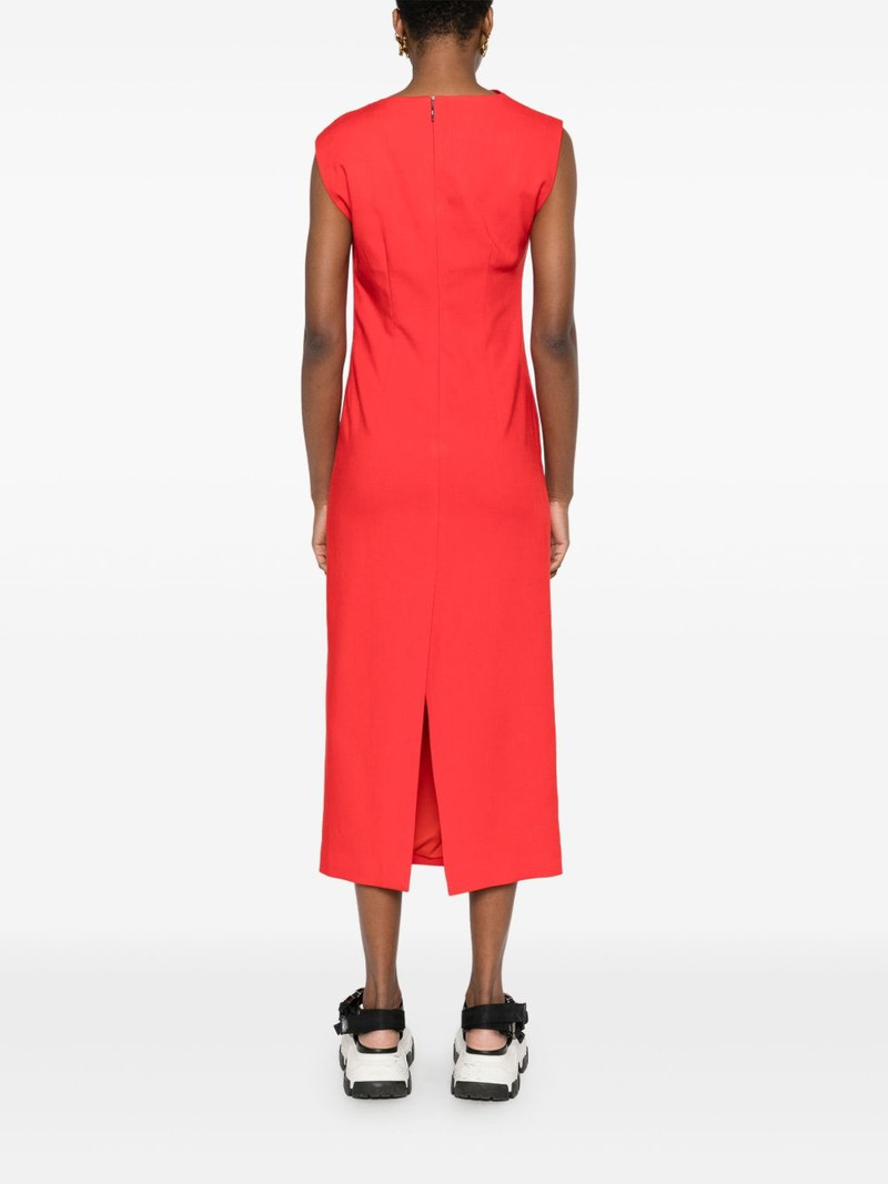 asymmetric midi dress 4