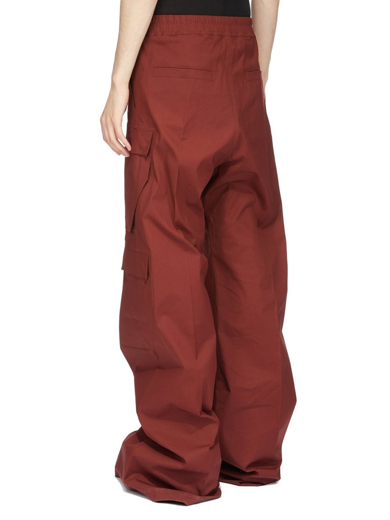 Wide-Leg Cotton-Blend Drawstring Cargo Trousers 3