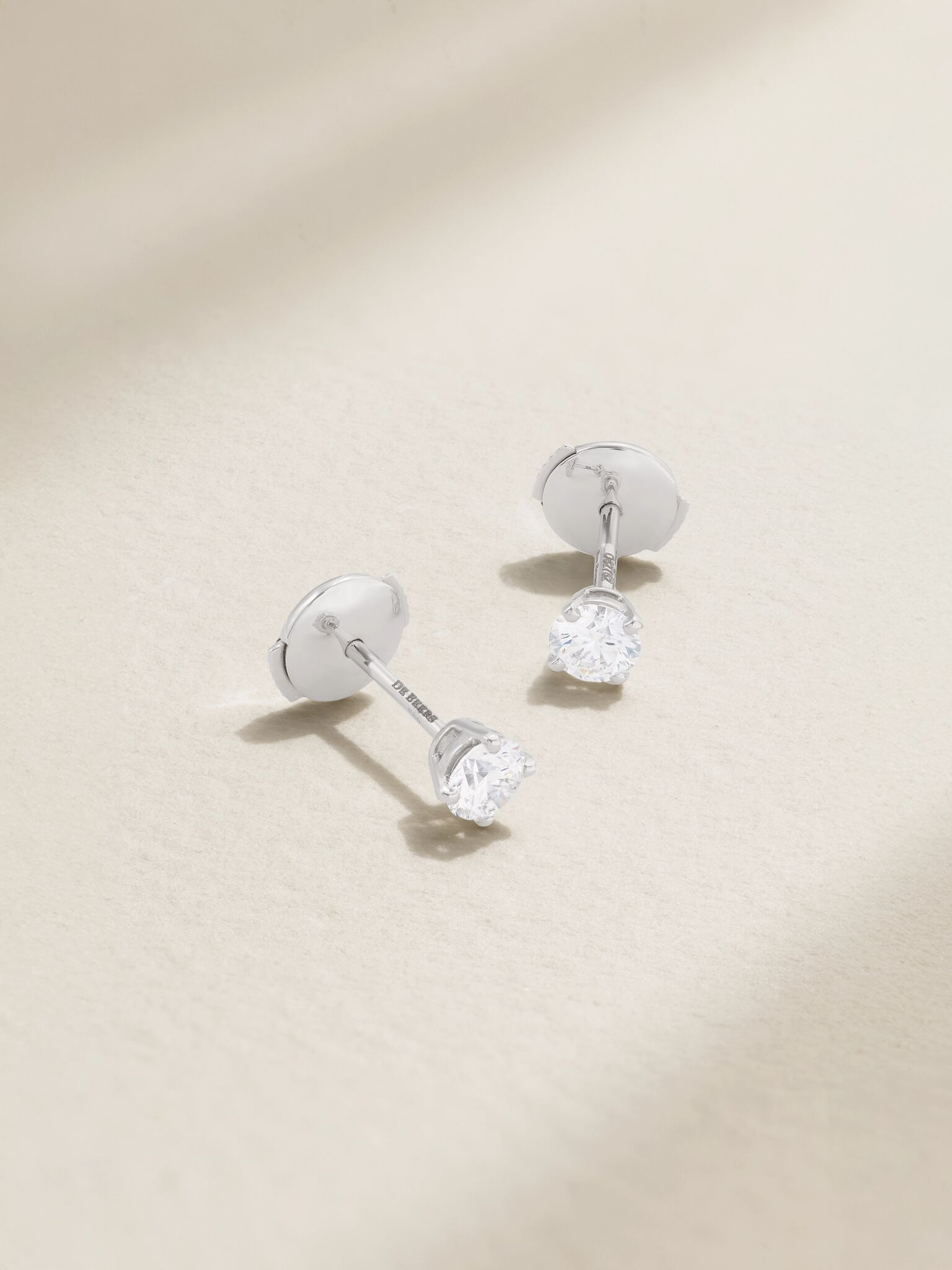 DB Classic platinum diamond earrings Gold - 1