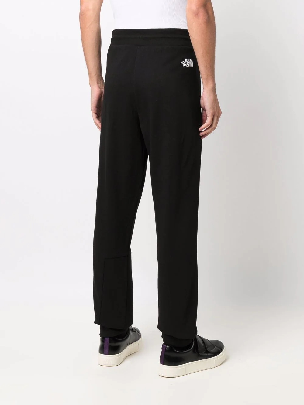 logo print track pants - 4