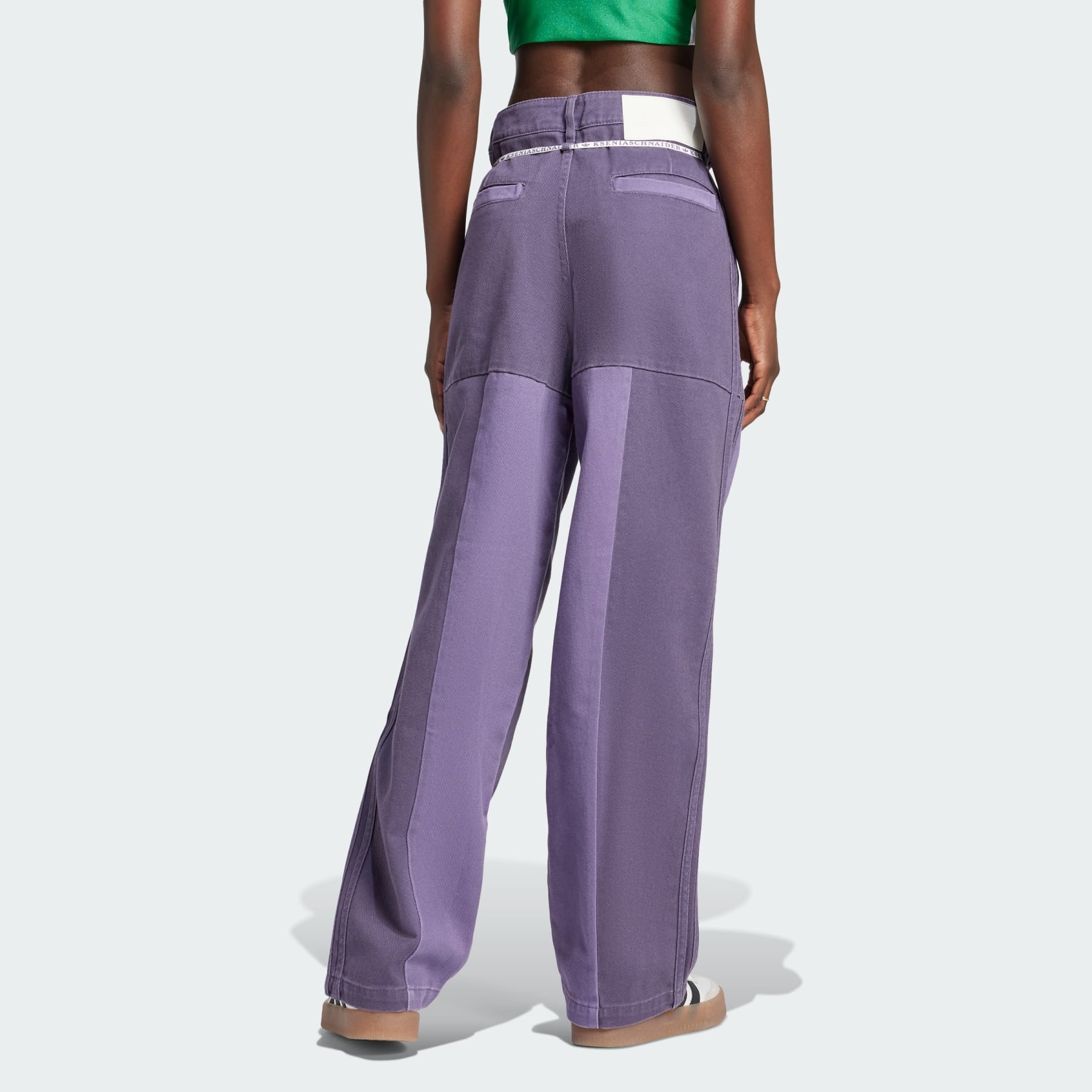 KSENIASCHNAIDER Patchwork Straight Leg Jeans - 3