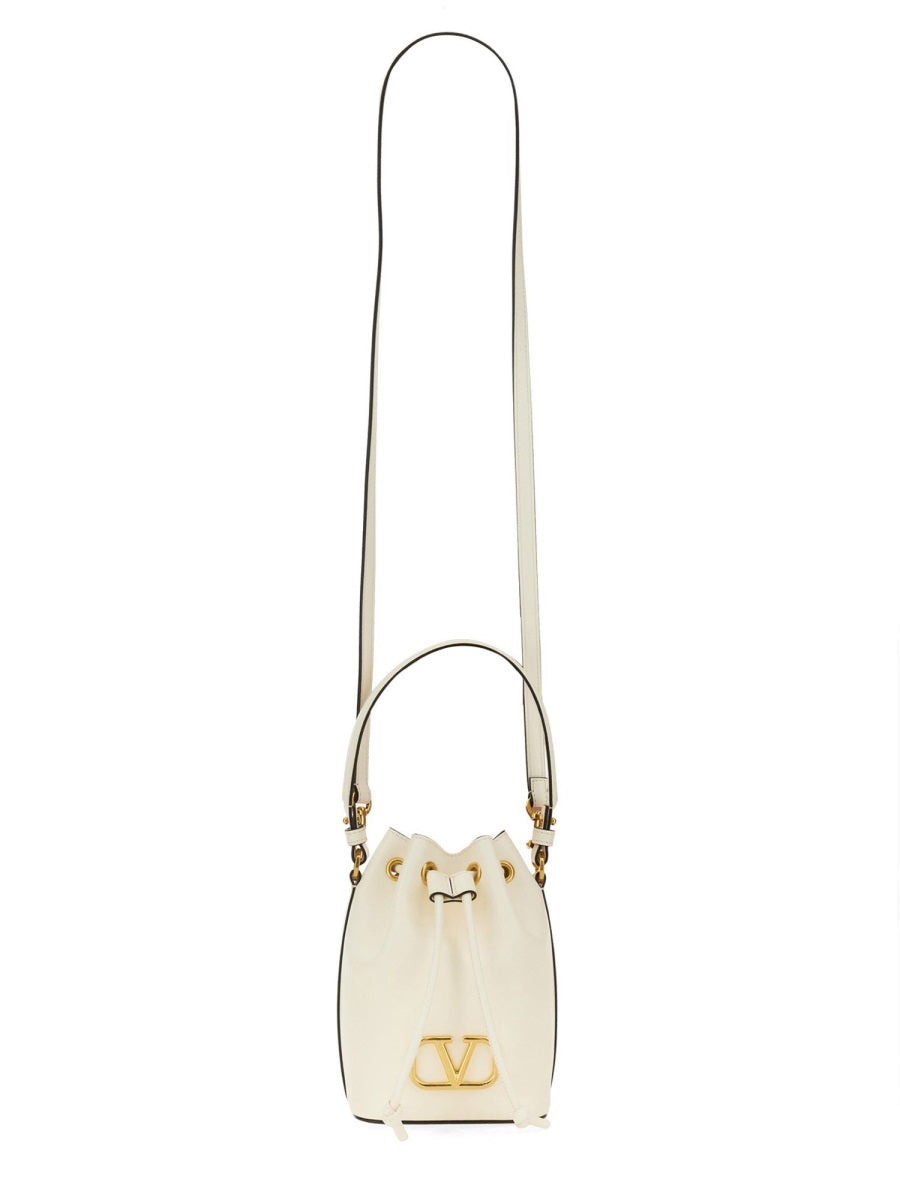 Valentino Garavani Women "Vlogo Singature" Mini Bucket Bag - 2