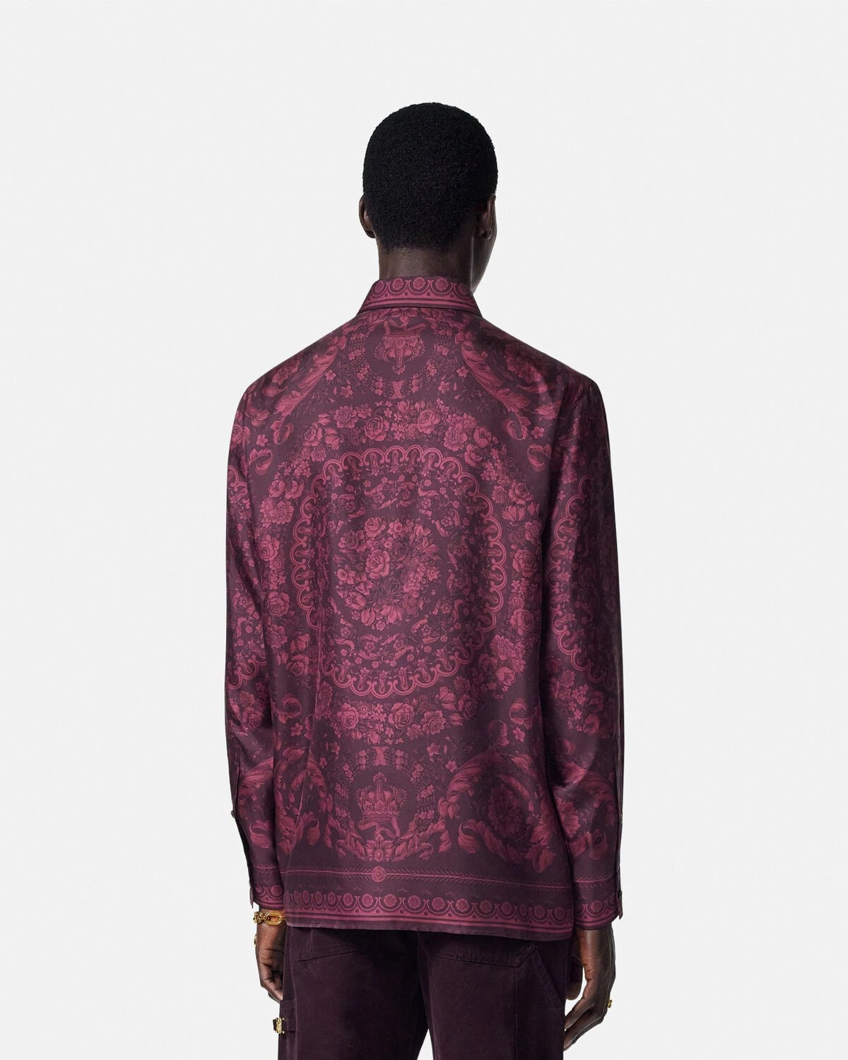 Barocco Silk Shirt - 5