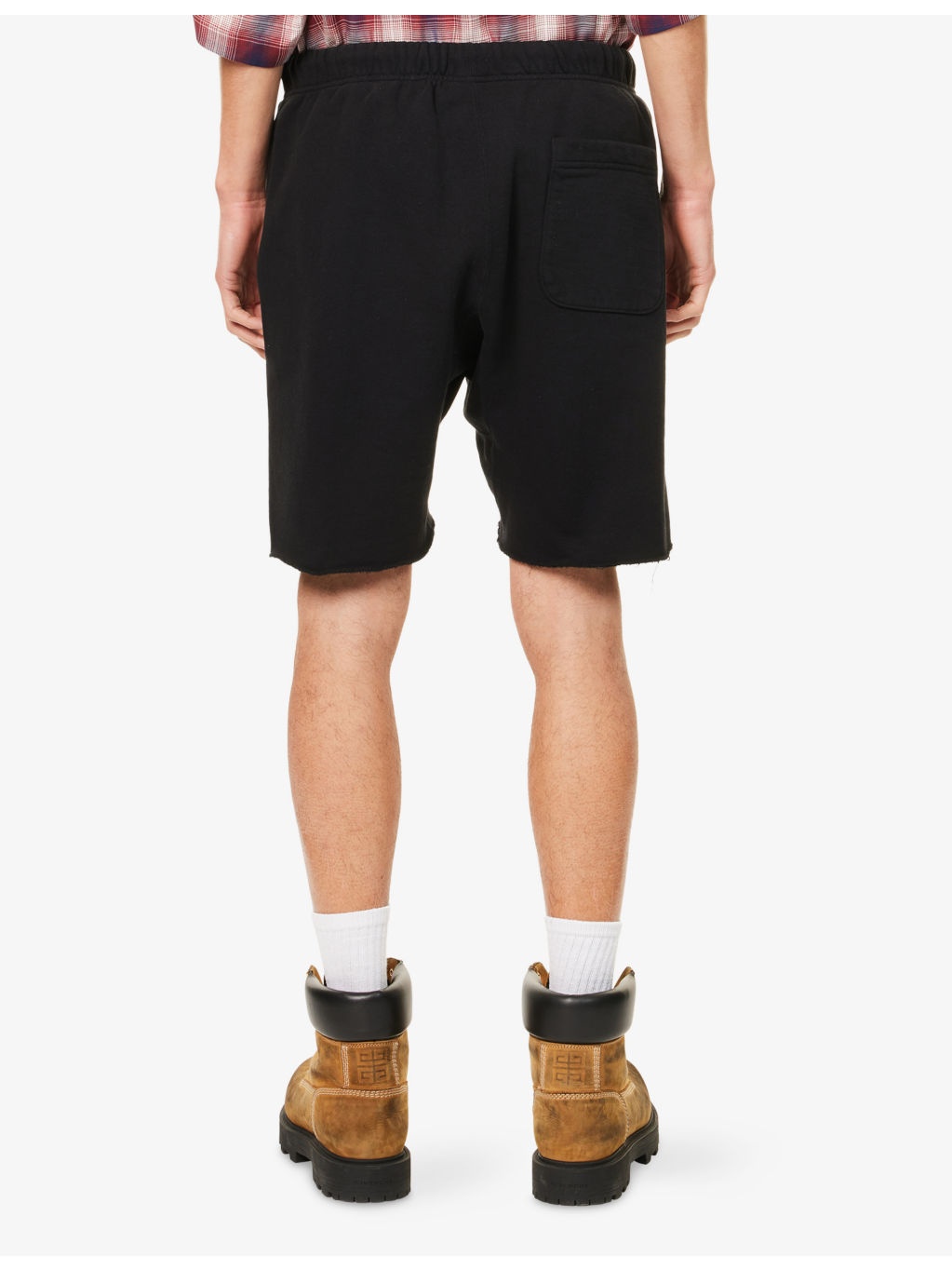 666 Logo-Print Cotton Sweat Shorts - 4