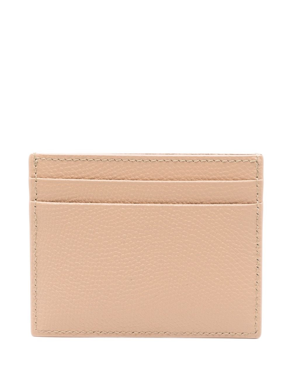 leather logo cardholder - 2