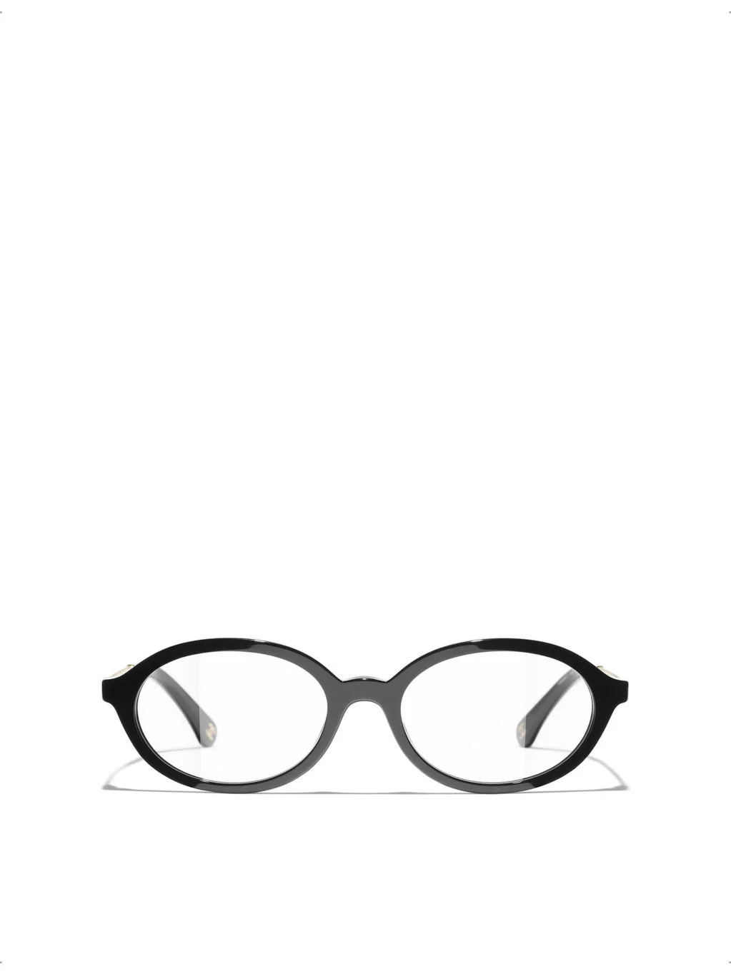 CH3499HA Oval-Frame Metal Optical Glasses - 1