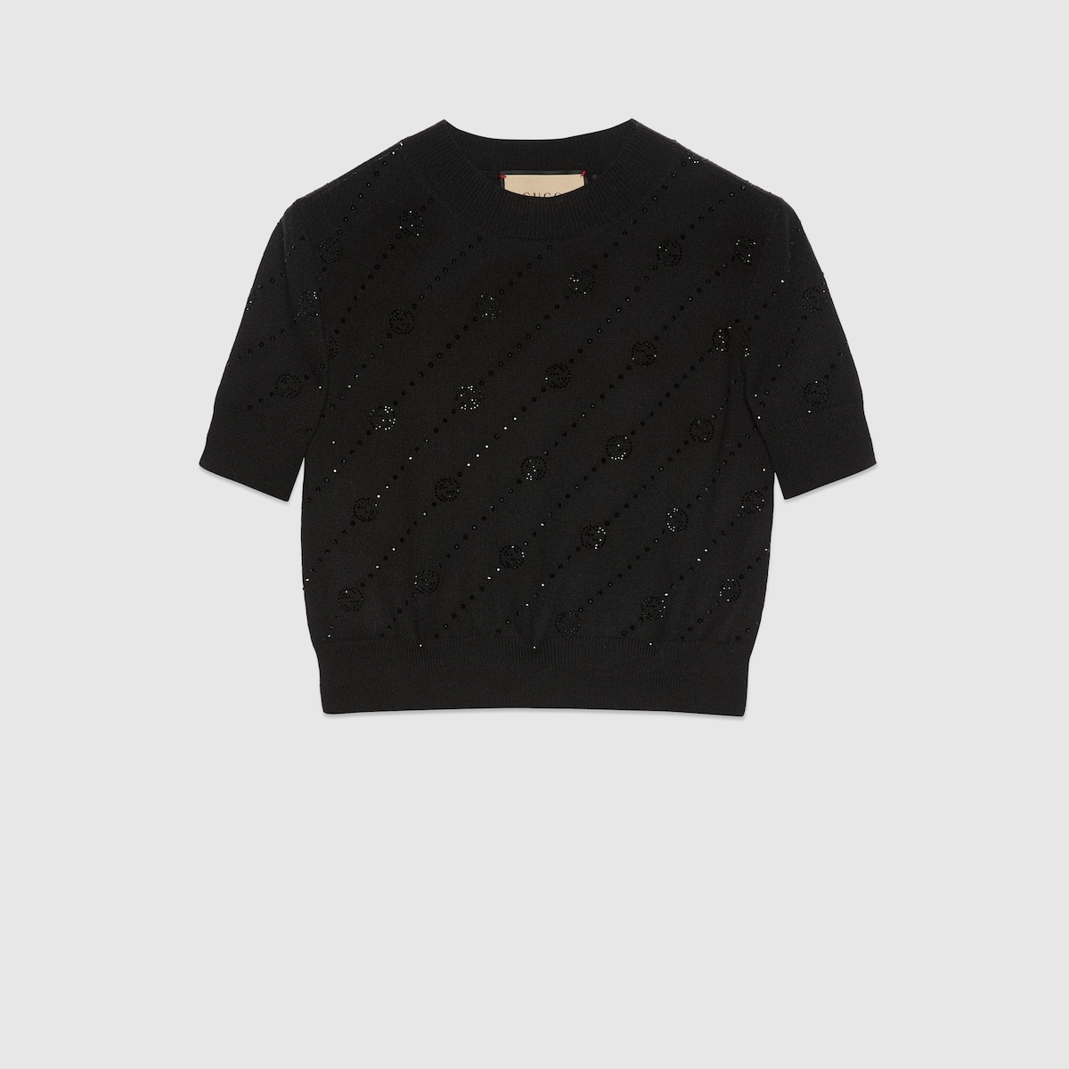 Cashmere sweater with Interlocking G - 1
