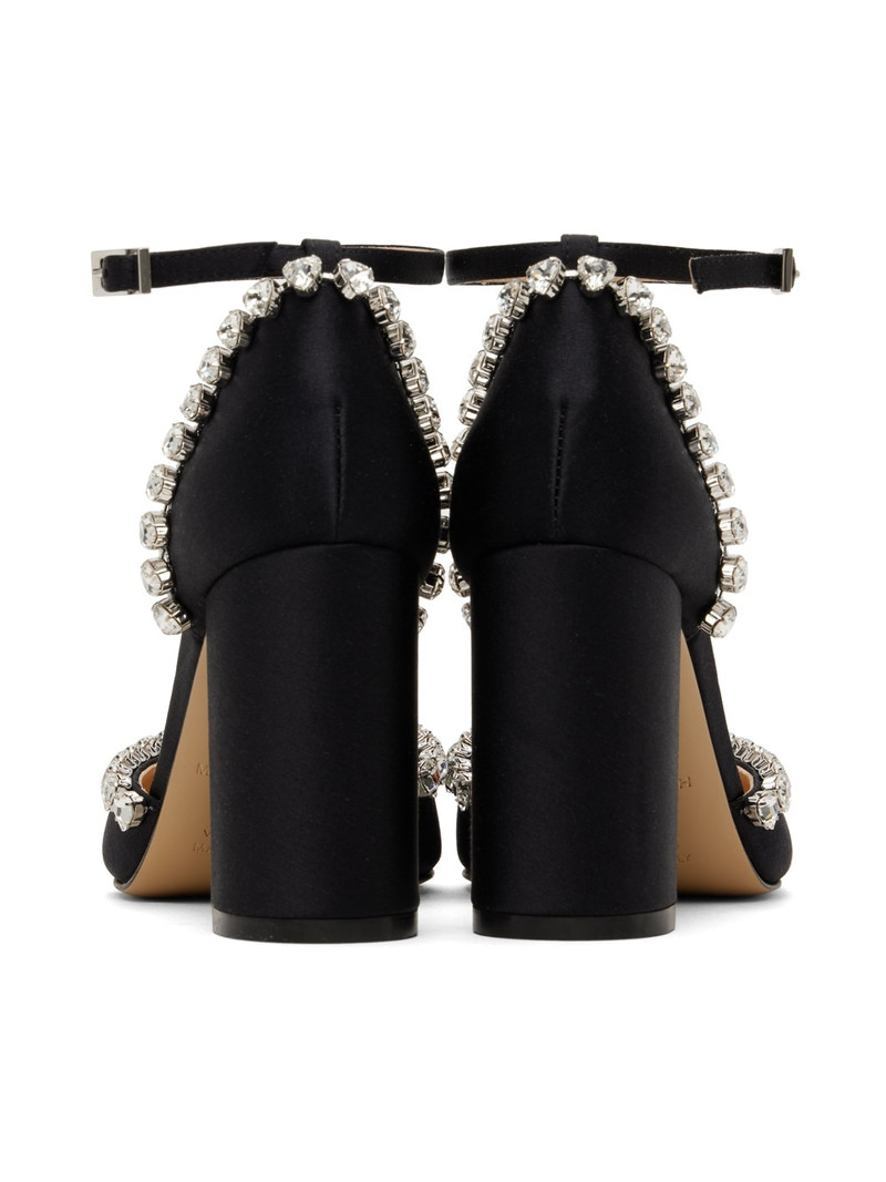 Black Audrey Crystal 95 Heels 2
