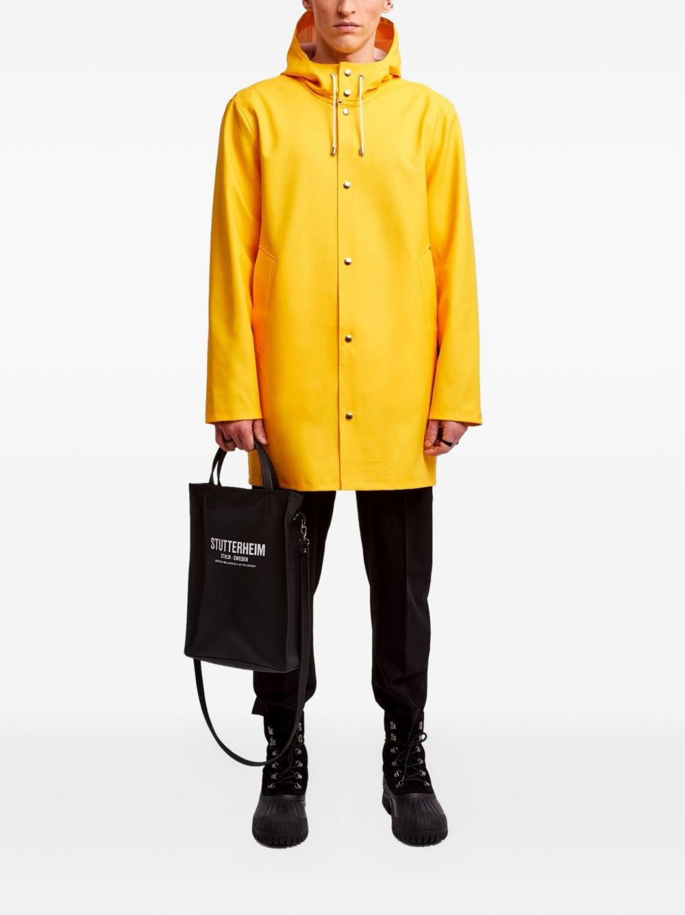 hooded raincoat - 4