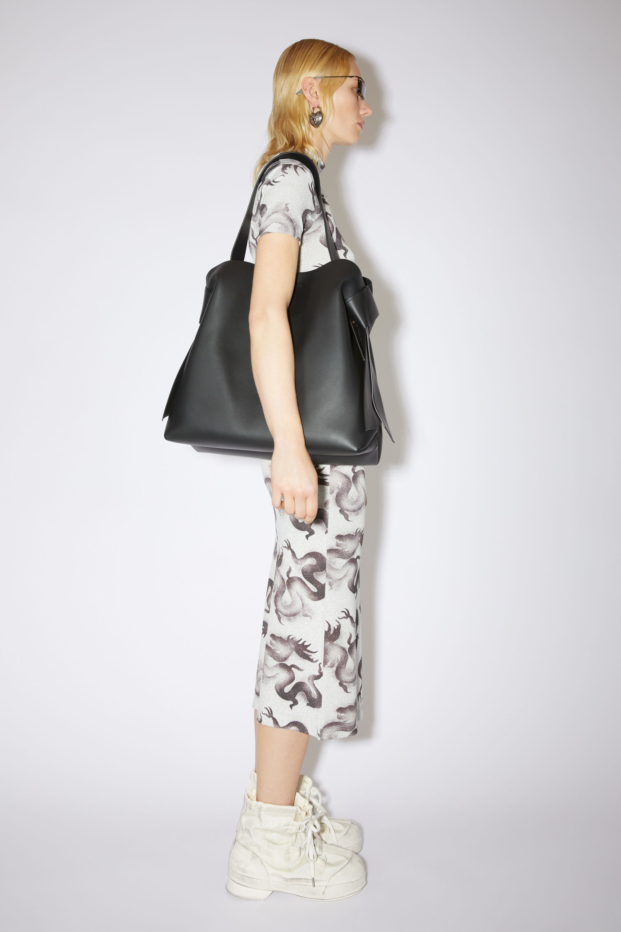 Maxi shoulder bag - Black - 5