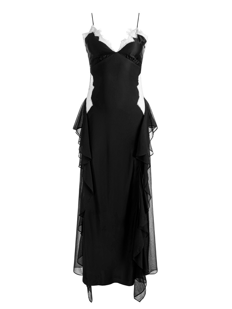 SHELBA RUFFLED GOWN 1