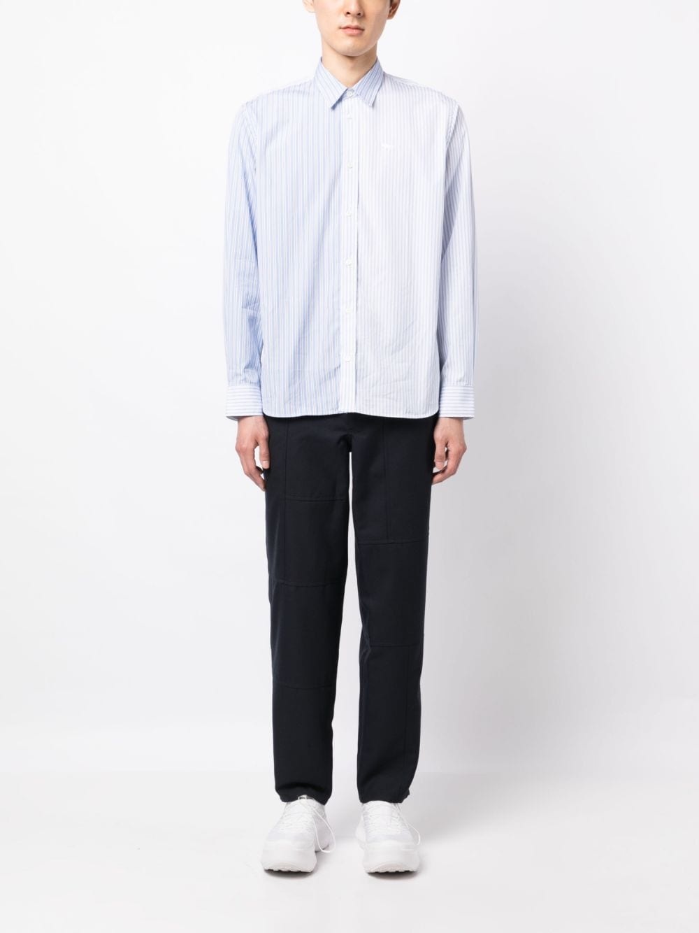 panelled tailored trousers - 2