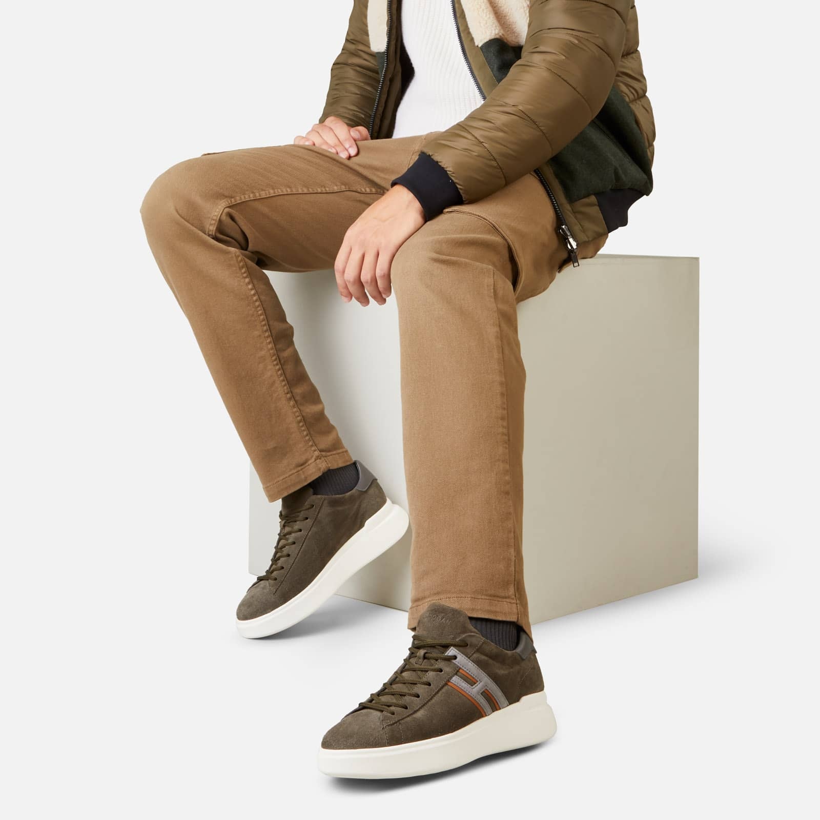 Sneakers Hogan H580 Brown - 7