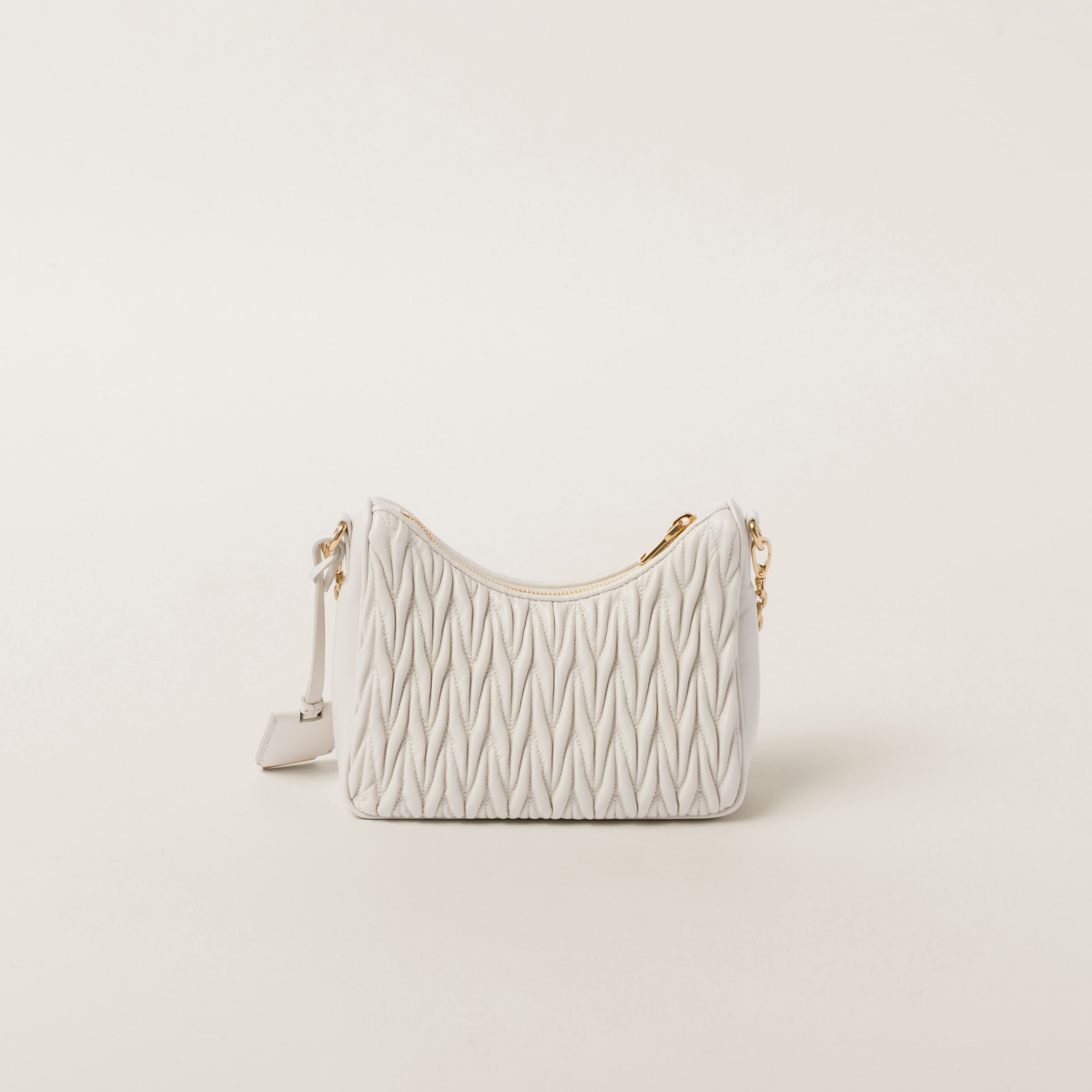 Matelassé nappa leather shoulder bag - 4