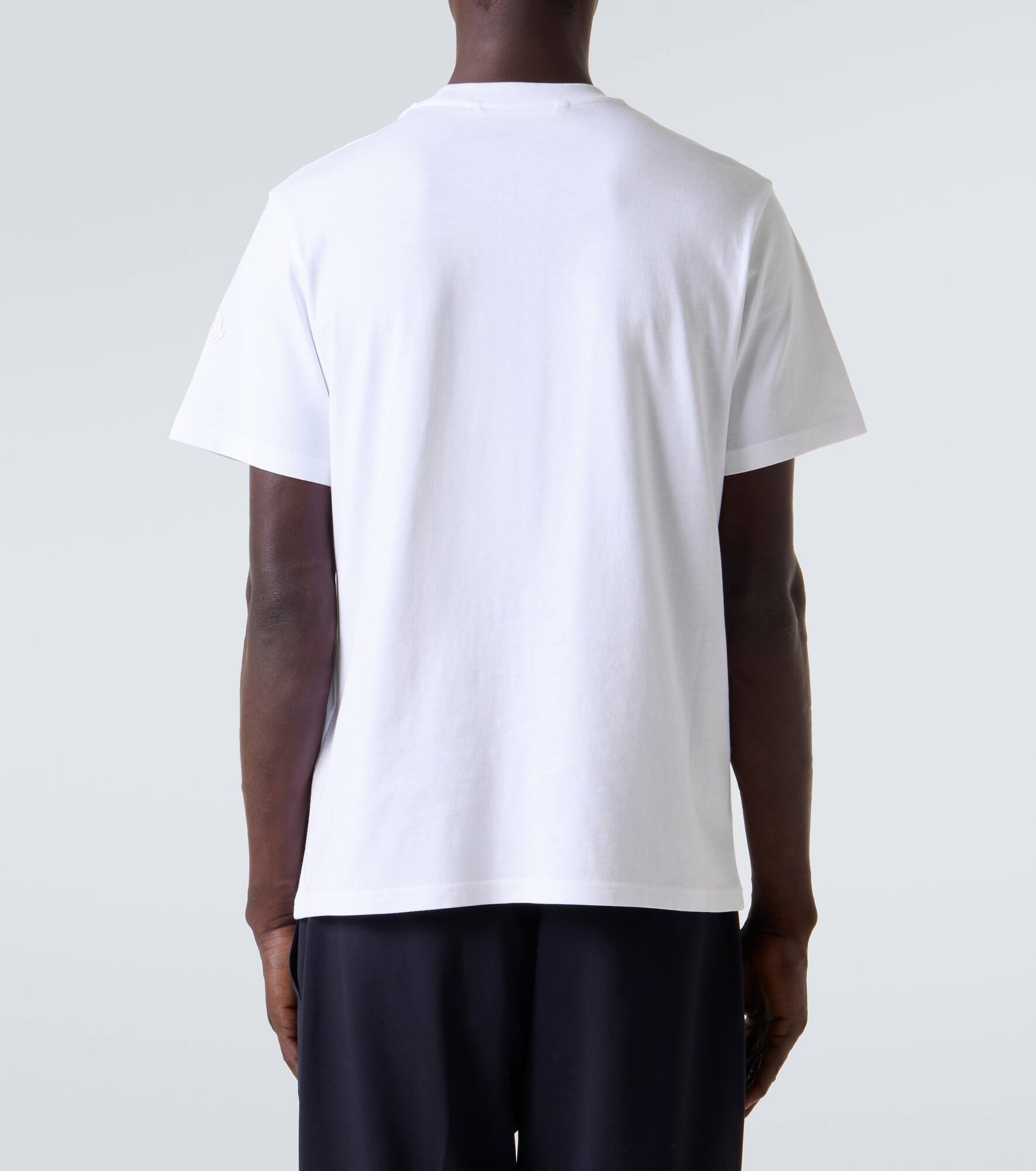 Logo cotton jersey T-shirt - 4