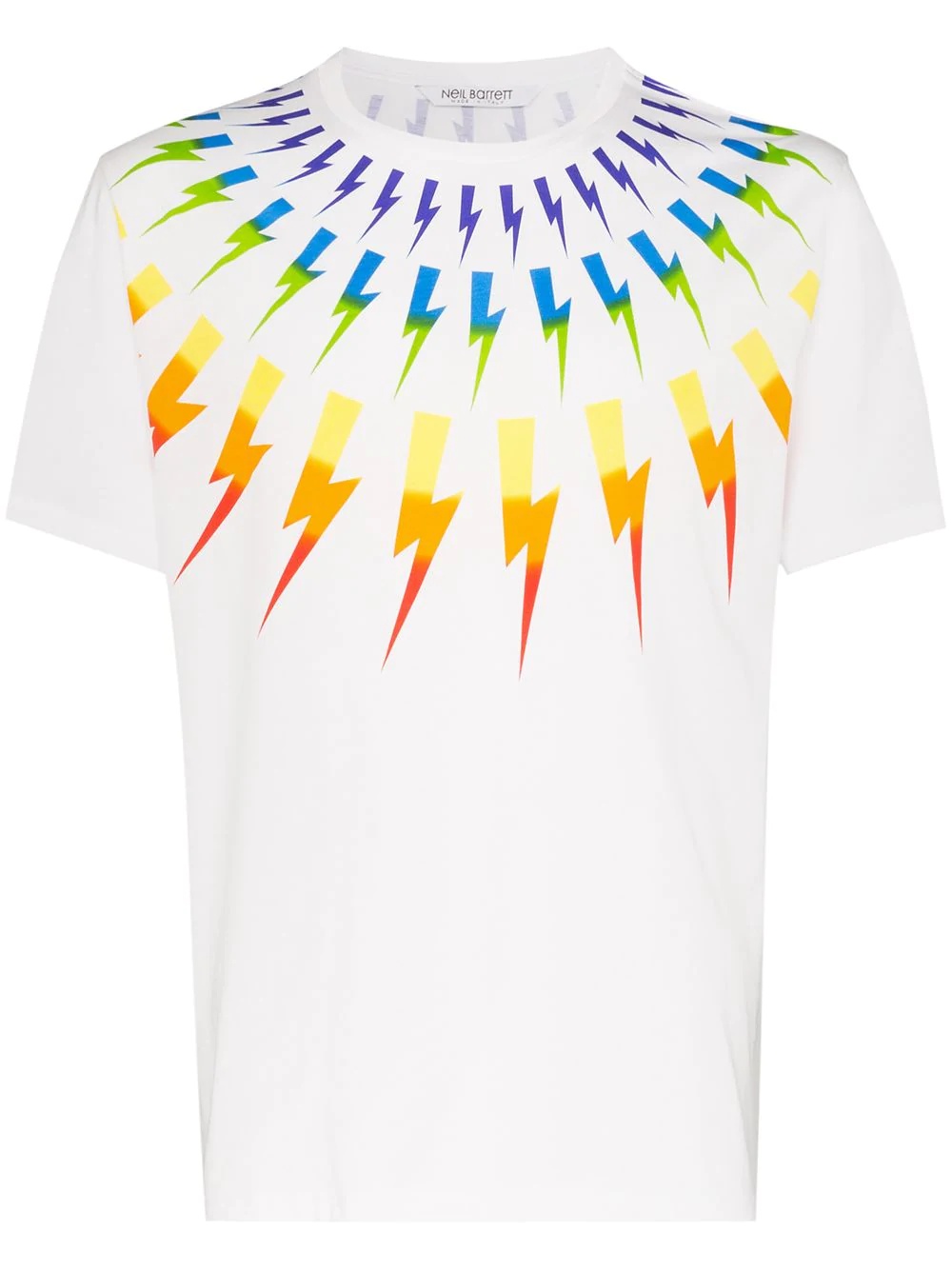 Thunderbolt-print T-shirt - 1