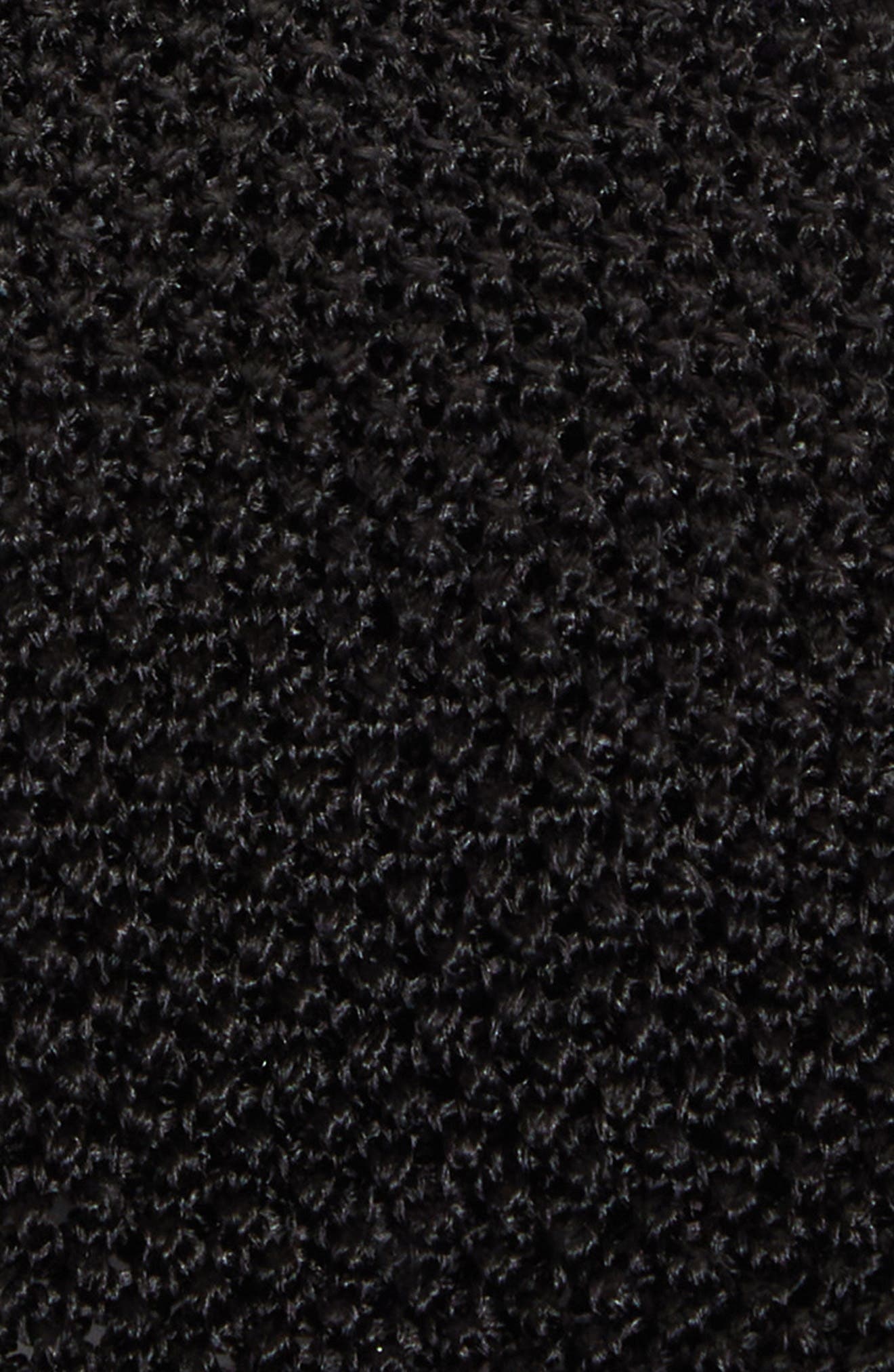 Silk Knit Skinny Tie - 2