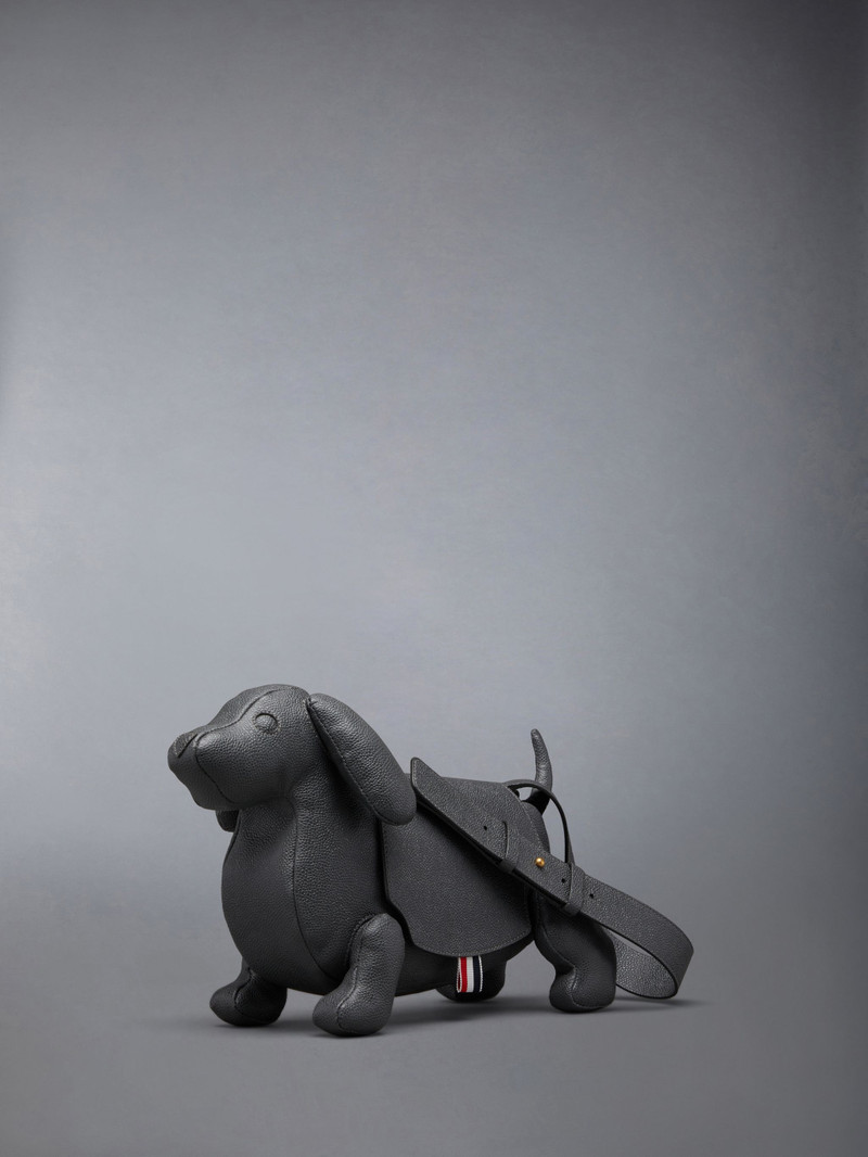 Thom Browne Pebble Grain Hector Baguette Bag outlook