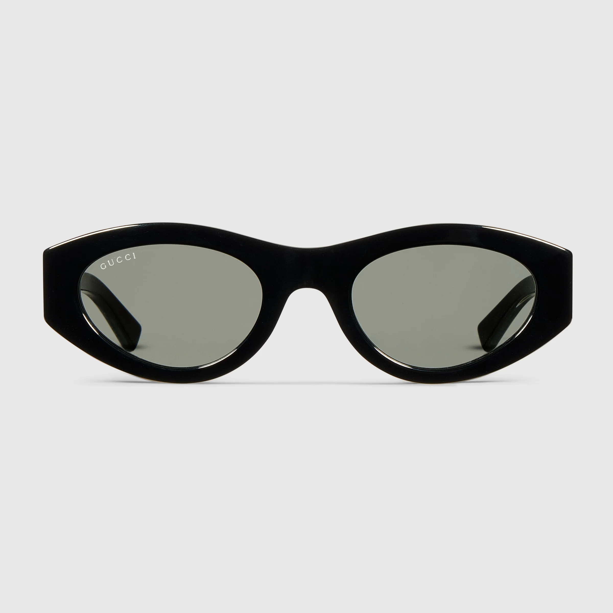 Oval frame sunglasses - 1