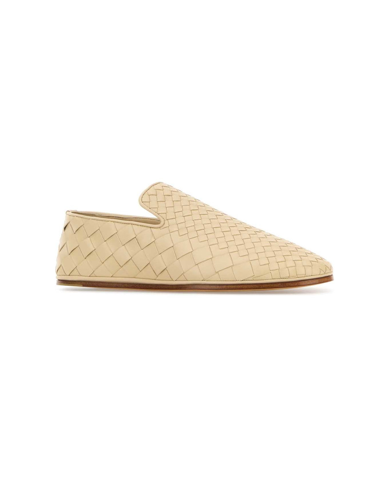 Bottega Veneta Sand Nappa Leather Sunday Loafers outlook