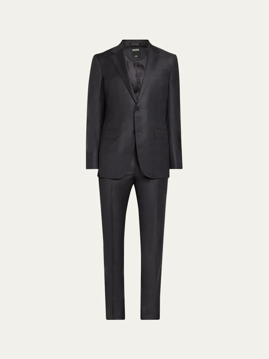 Men's 12milmil12 Wool Tonal Check Suit - 1