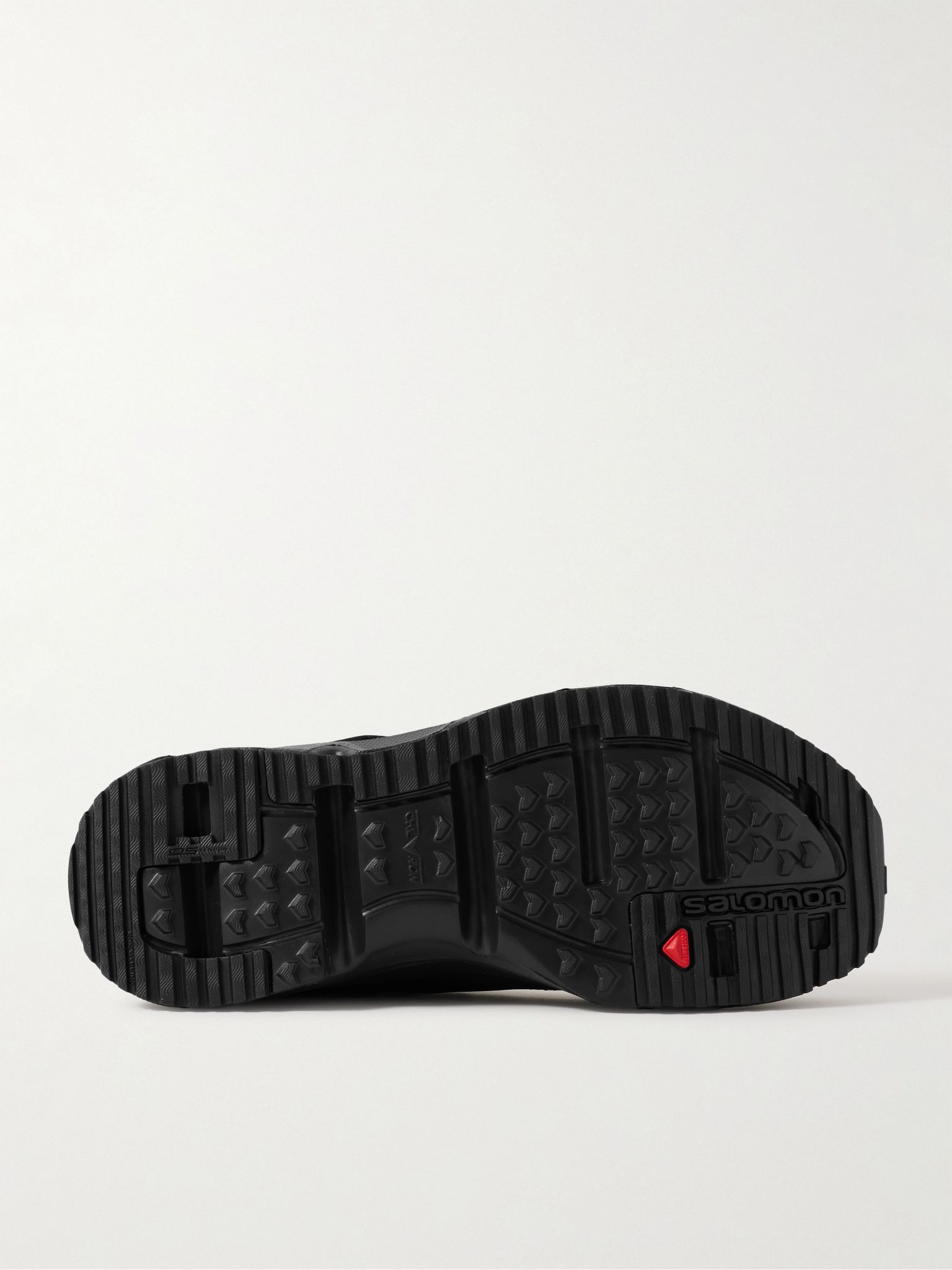 Marie-Jeanne Nubuck-Trimmed Mesh Sneakers Black - 3