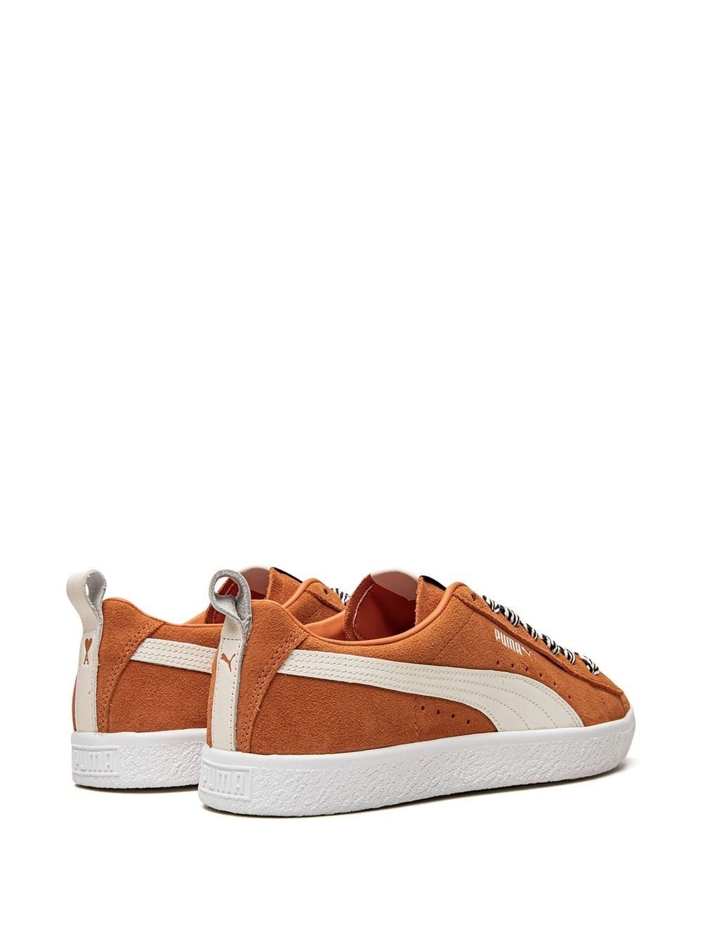 x AMI Suede Vintage “Jaffa Orange” sneakers - 3