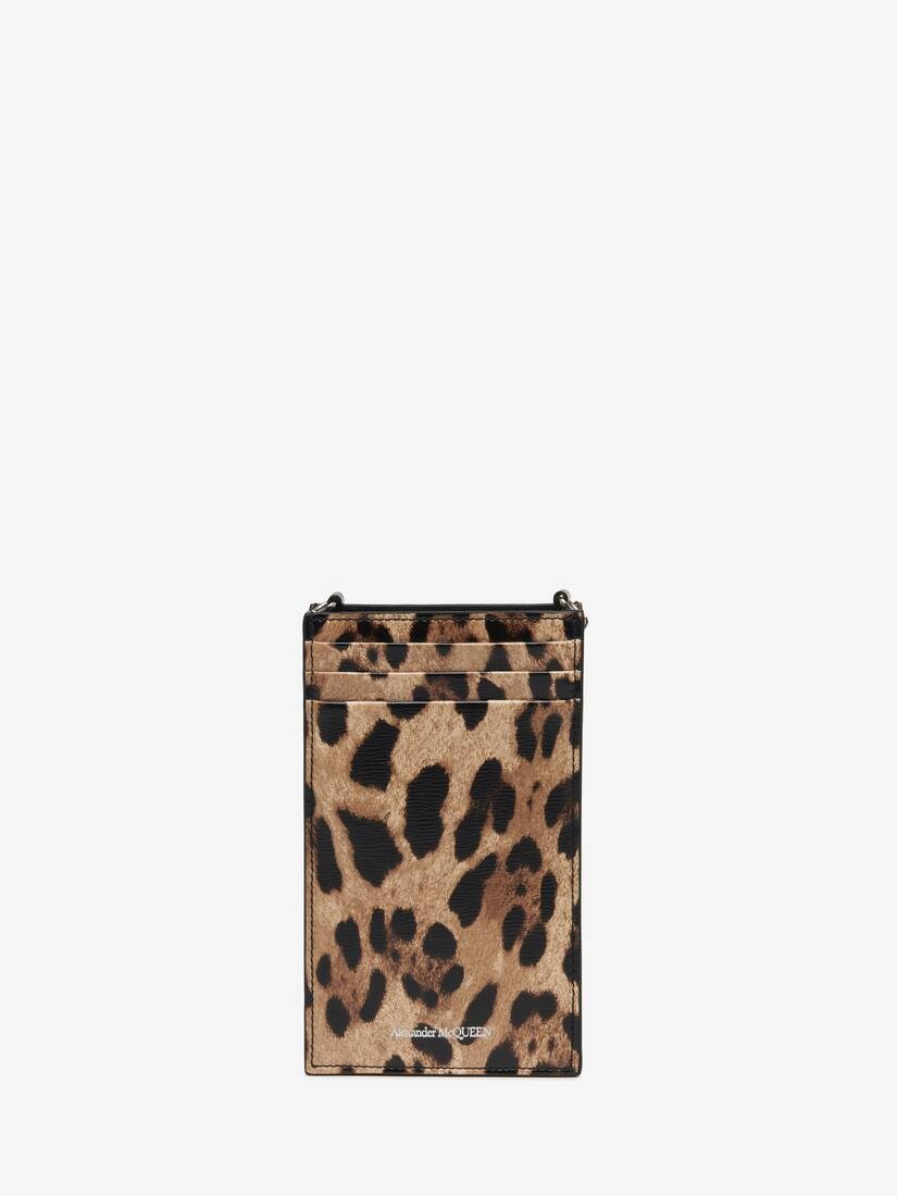 Women's Skull Phone Case With Chain in Natural/black - 3